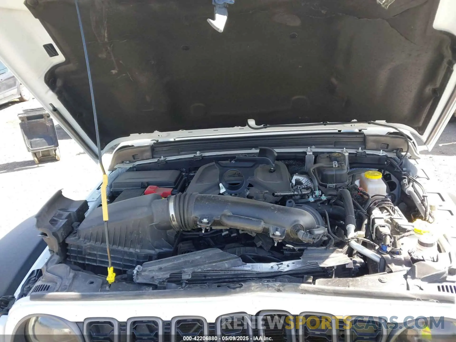 10 fotografías del automóvil dañado 1C4PJXFN2SW526430 JEEP WRANGLER 2025