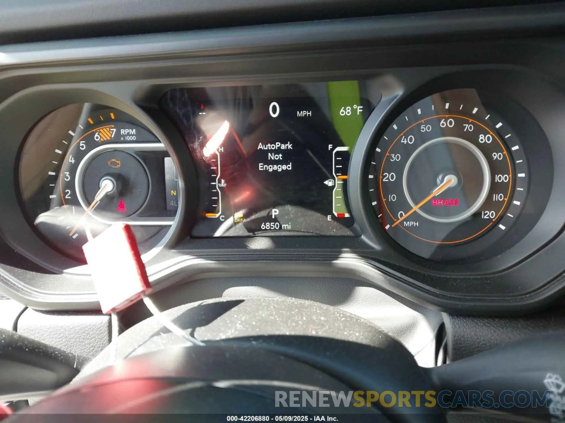 7 fotografías del automóvil dañado 1C4PJXFN2SW526430 JEEP WRANGLER 2025