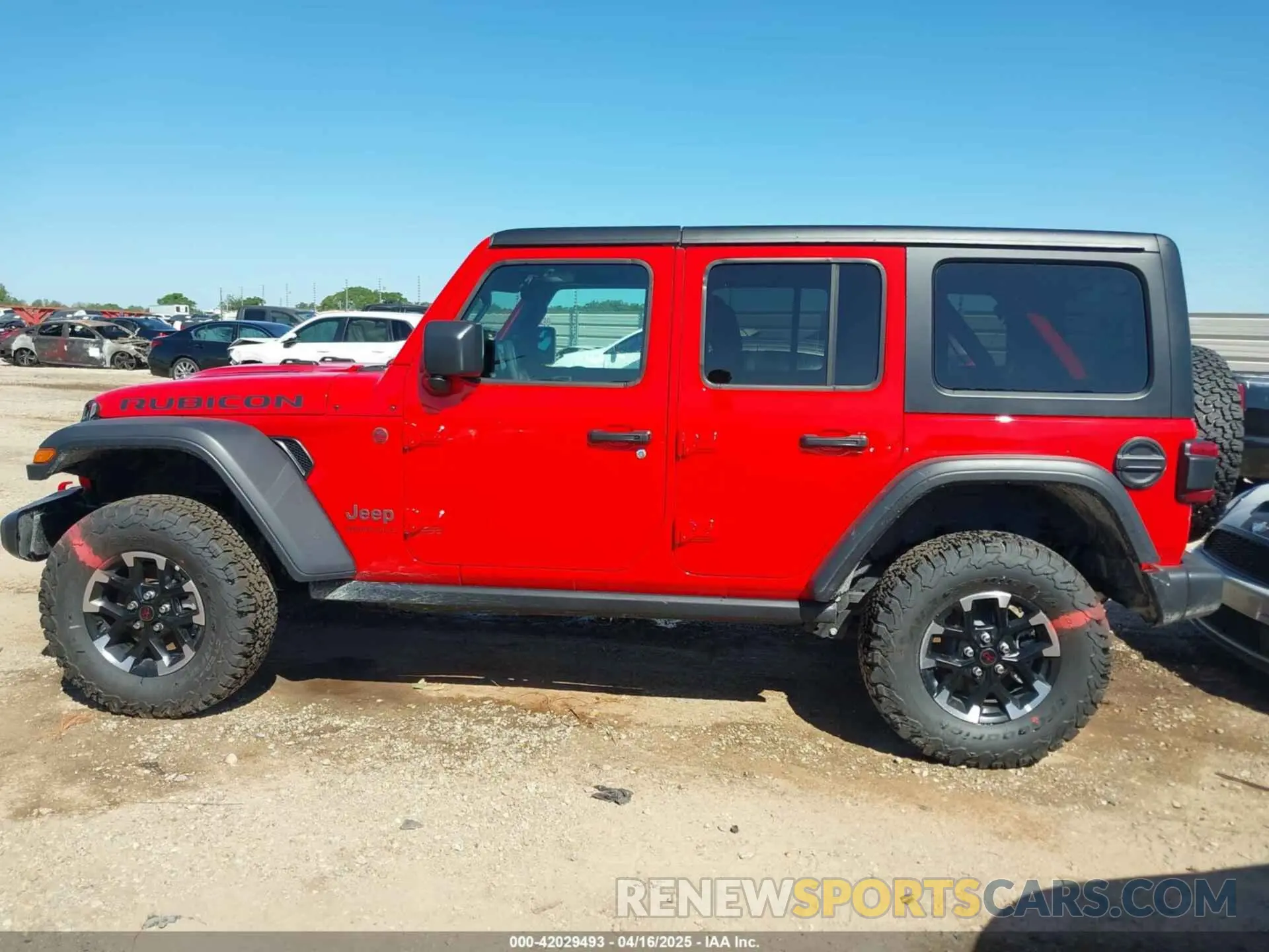 14 fotografías del automóvil dañado 1C4PJXFN8SW525573 JEEP WRANGLER 2025