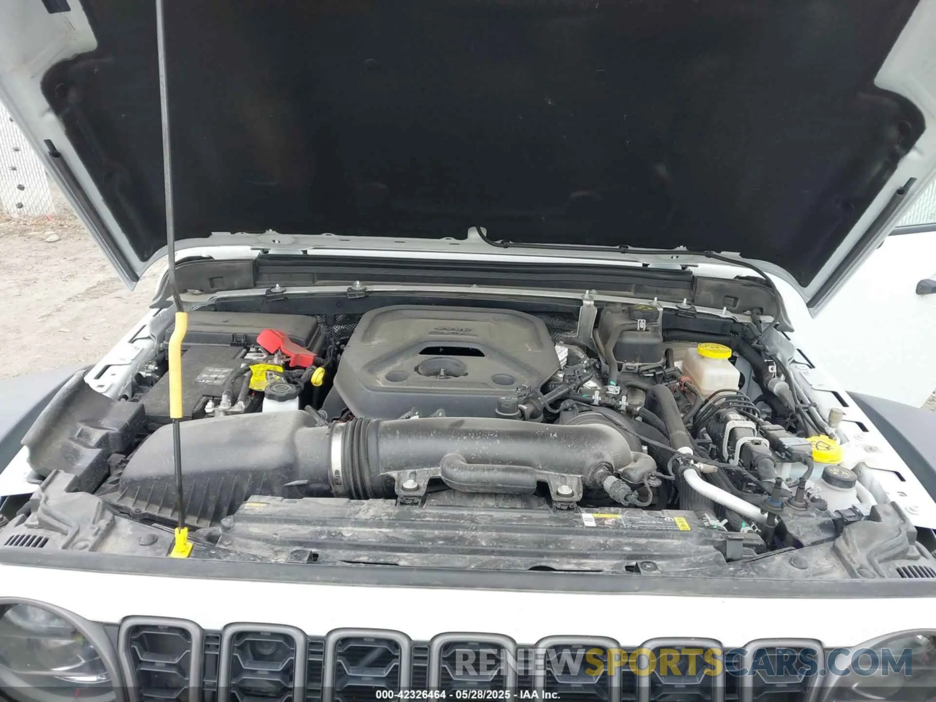 10 fotografías del automóvil dañado 1C4PJXFNXSW526479 JEEP WRANGLER 2025