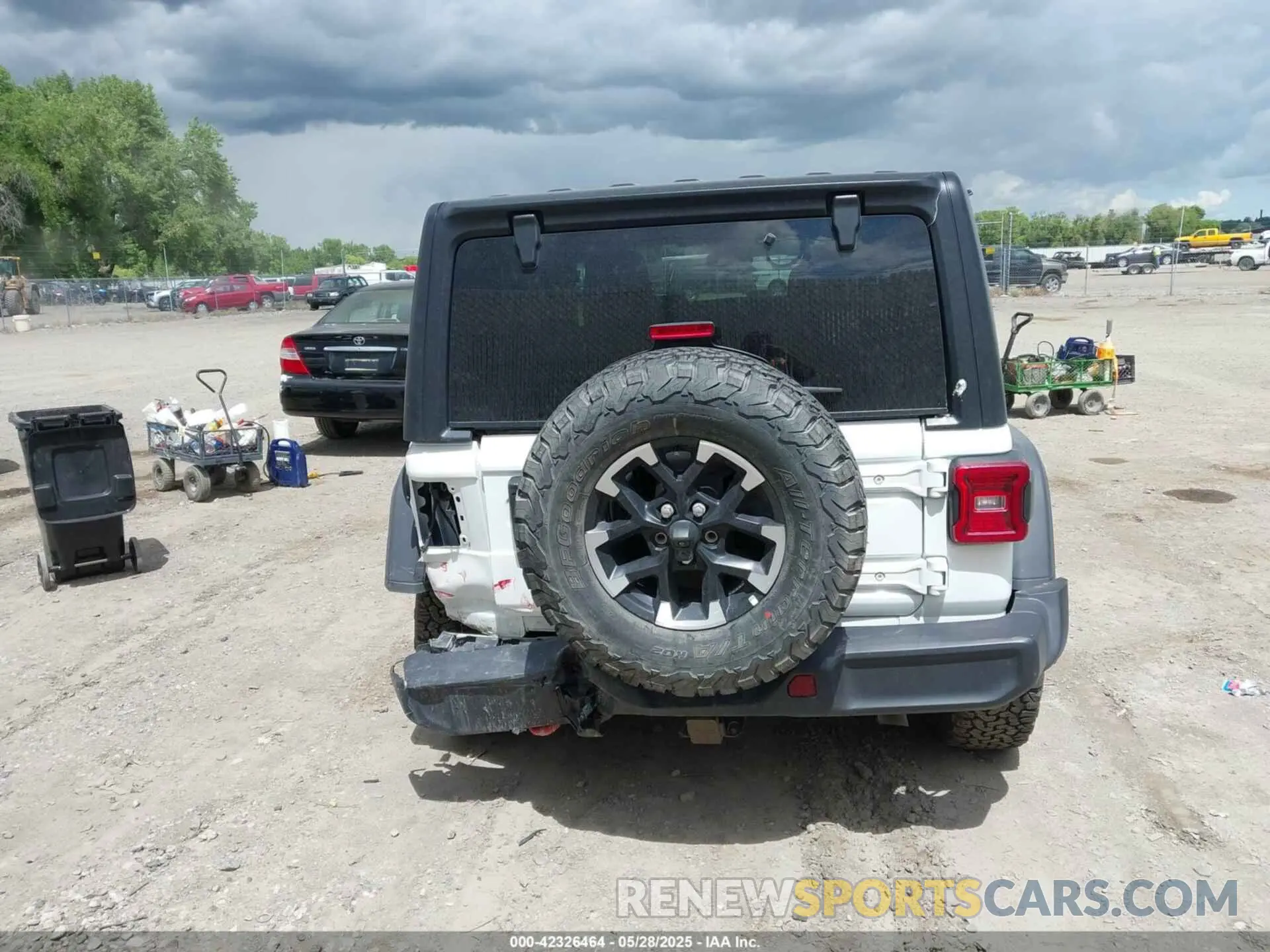 16 fotografías del automóvil dañado 1C4PJXFNXSW526479 JEEP WRANGLER 2025