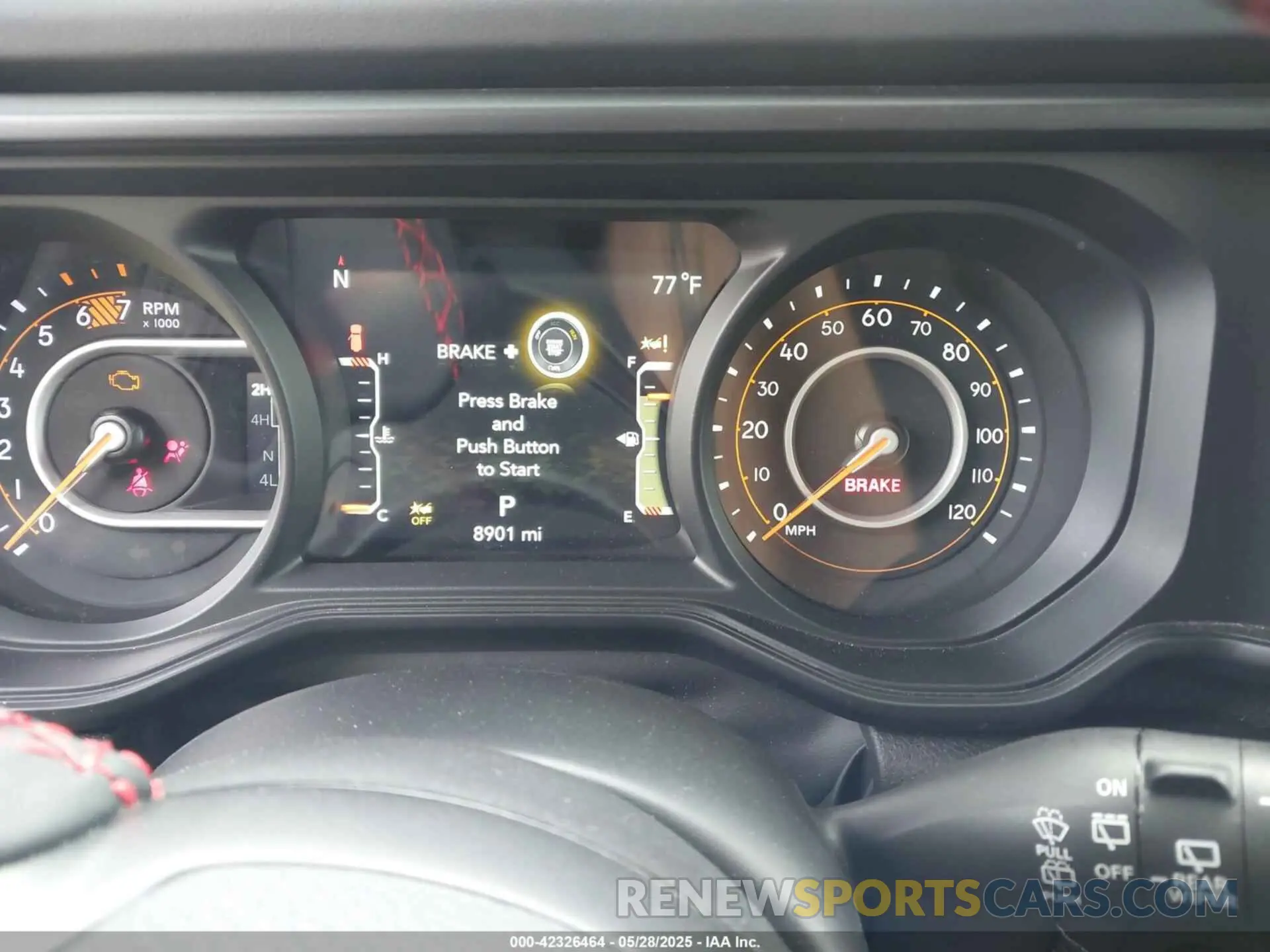 7 fotografías del automóvil dañado 1C4PJXFNXSW526479 JEEP WRANGLER 2025