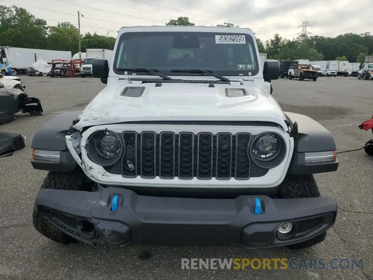 5 fotografías del automóvil dañado 1C4RJXR66SW602471 JEEP WRANGLER 2025