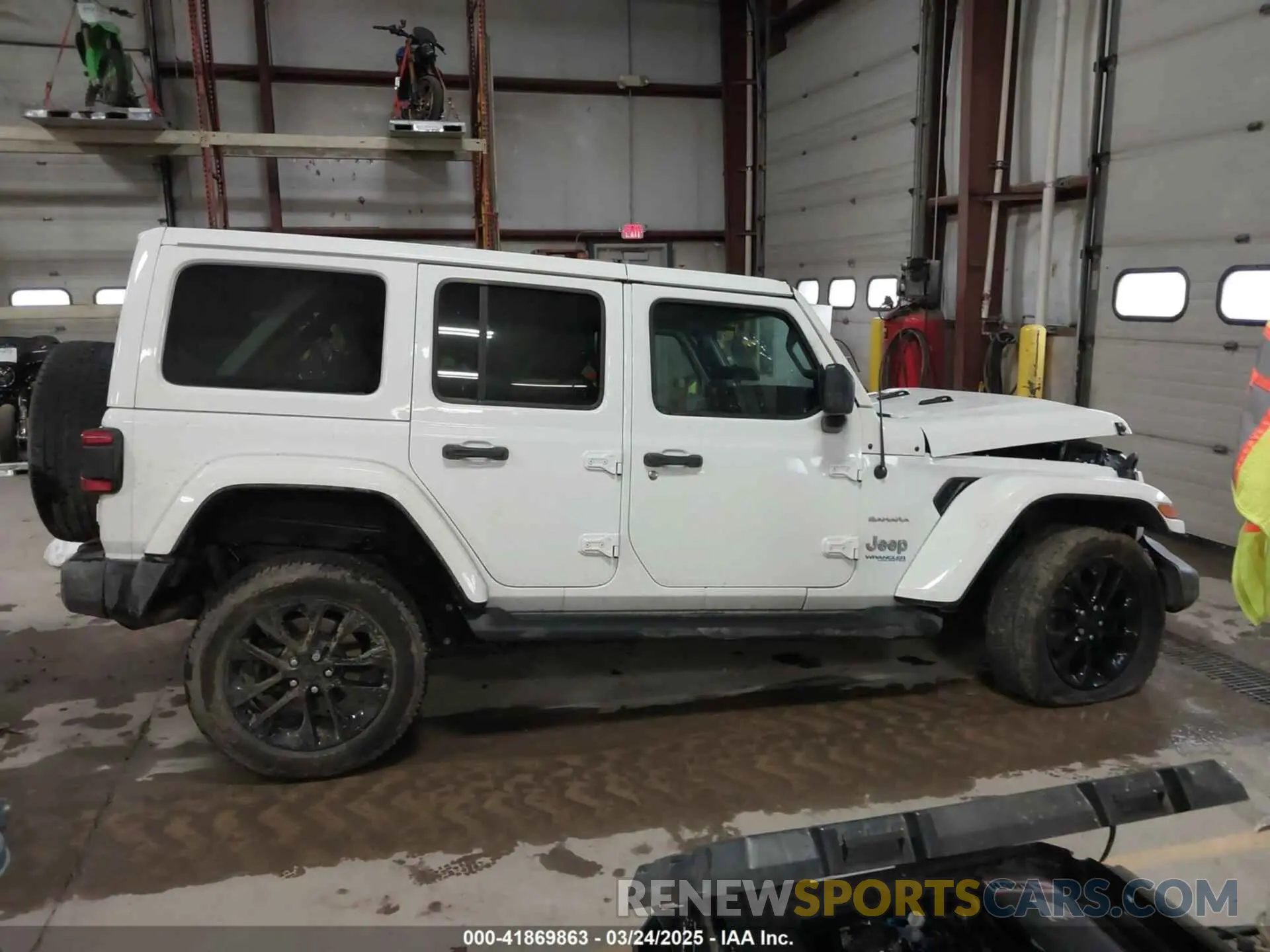 12 fotografías del automóvil dañado 1C4JJXP60MW830307 JEEP WRANGLER 4XE 2021