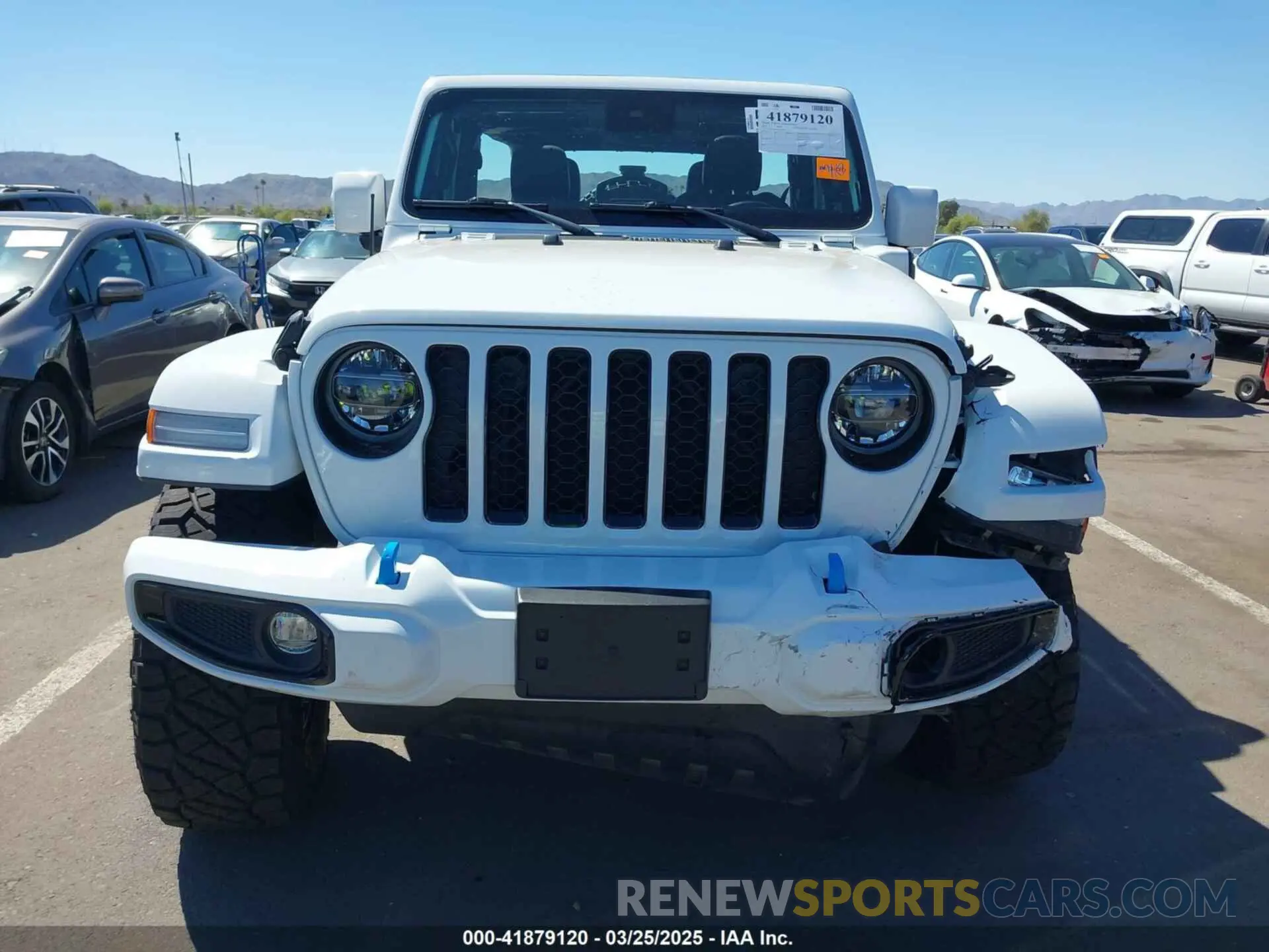 12 fotografías del automóvil dañado 1C4JJXP63MW716690 JEEP WRANGLER 4XE 2021