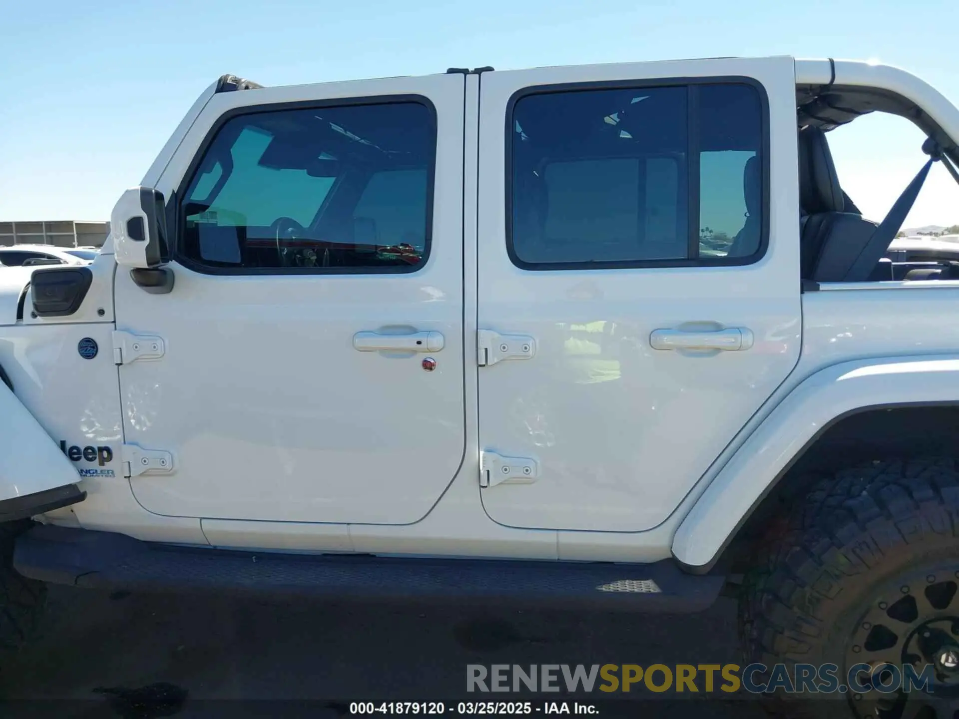 14 fotografías del automóvil dañado 1C4JJXP63MW716690 JEEP WRANGLER 4XE 2021