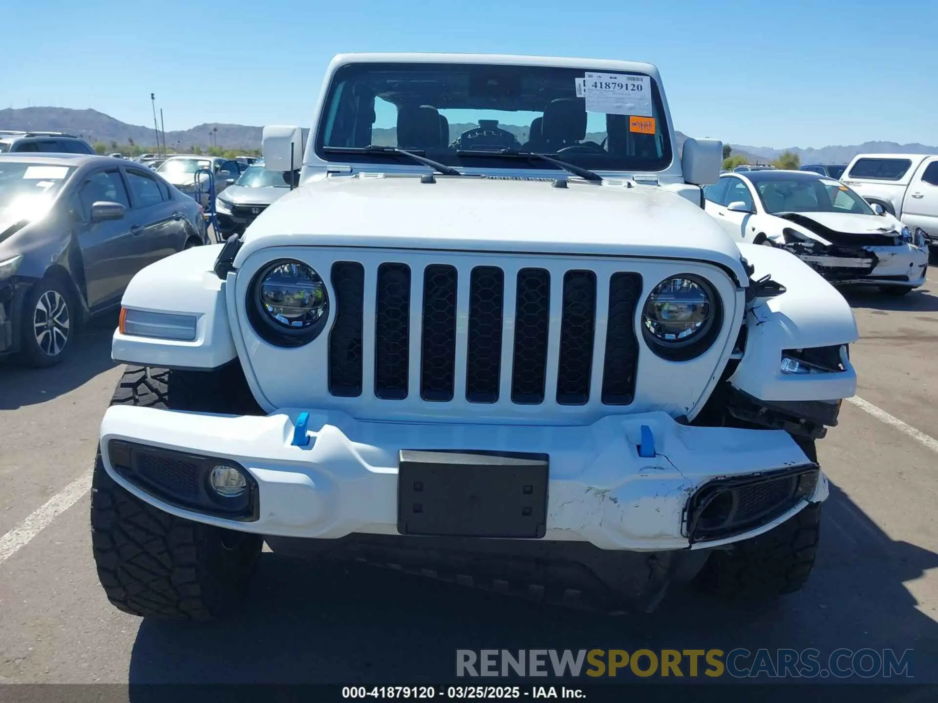 6 fotografías del automóvil dañado 1C4JJXP63MW716690 JEEP WRANGLER 4XE 2021