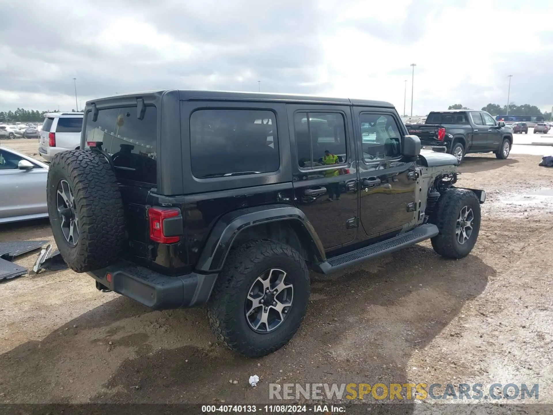 4 fotografías del automóvil dañado 1C4JJXP65MW698807 JEEP WRANGLER 4XE 2021