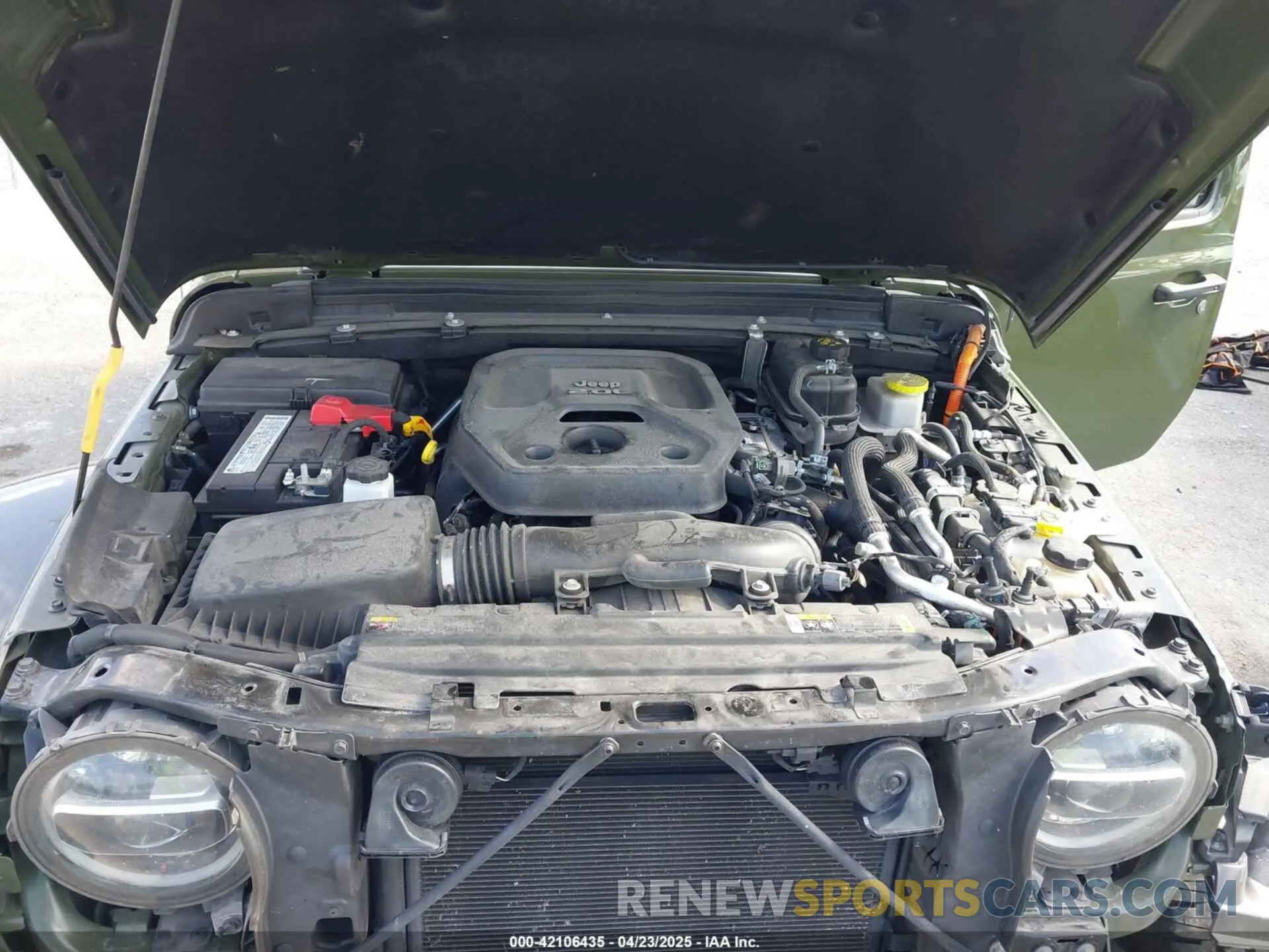 10 fotografías del automóvil dañado 1C4JJXP65MW824874 JEEP WRANGLER 4XE 2021