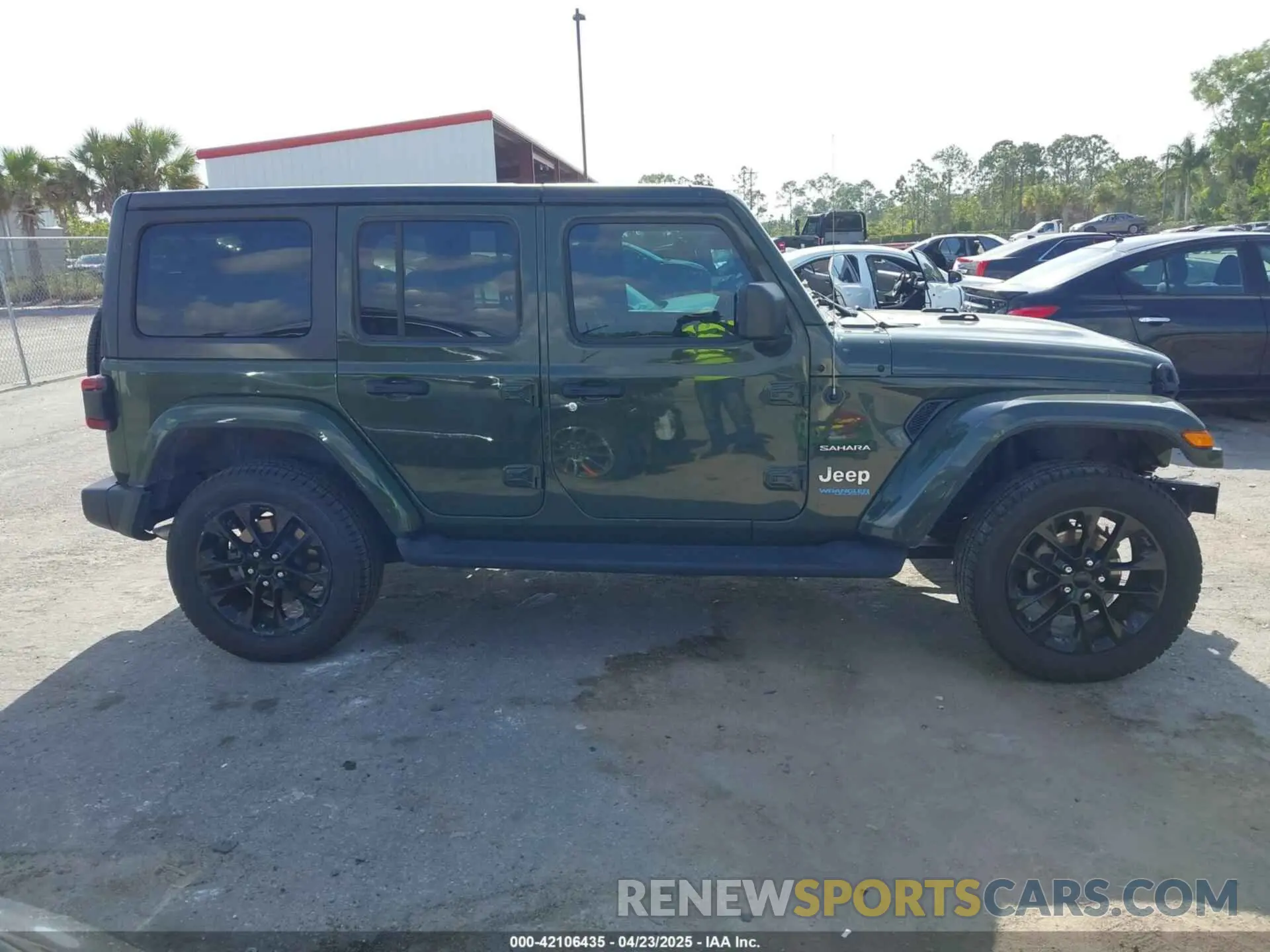 14 fotografías del automóvil dañado 1C4JJXP65MW824874 JEEP WRANGLER 4XE 2021