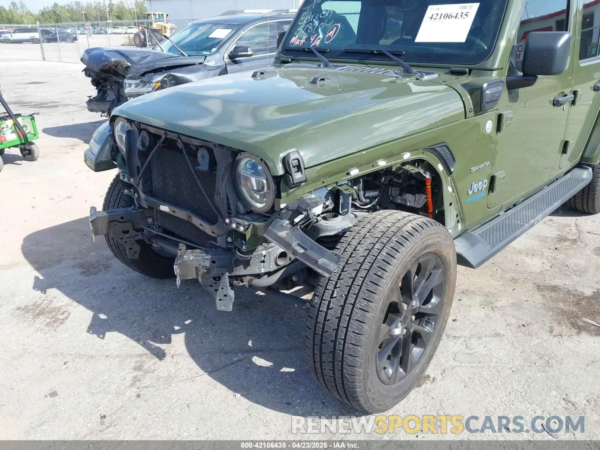 6 fotografías del automóvil dañado 1C4JJXP65MW824874 JEEP WRANGLER 4XE 2021
