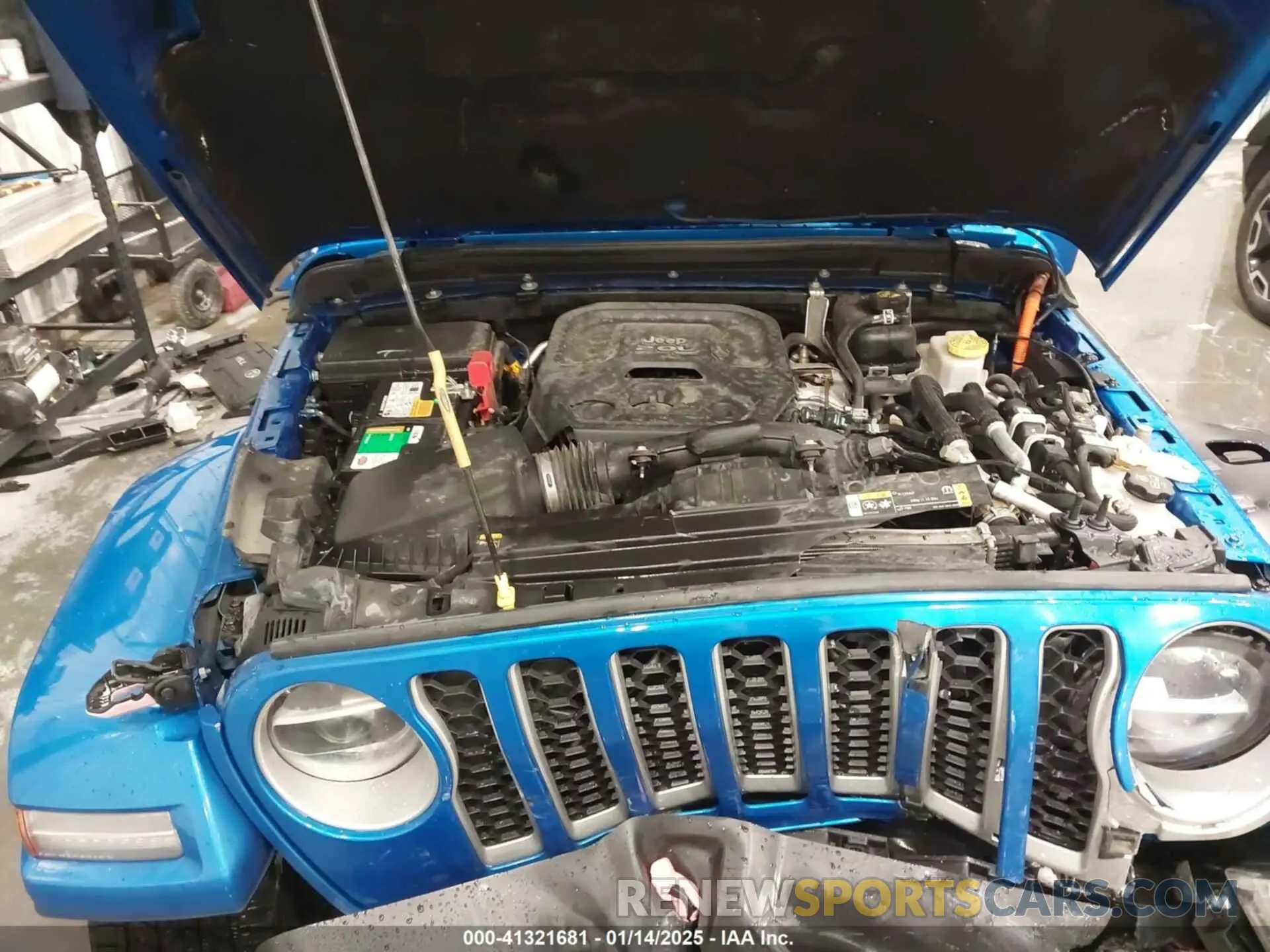 10 fotografías del automóvil dañado 1C4JJXP66MW749506 JEEP WRANGLER 4XE 2021