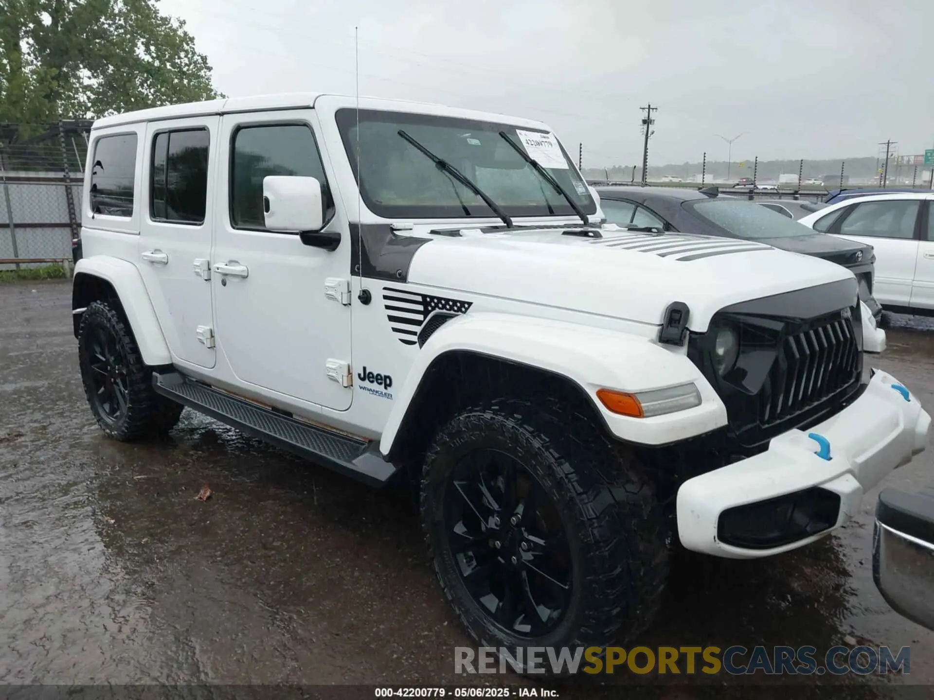 1 fotografías del automóvil dañado 1C4JJXP68MW716328 JEEP WRANGLER 4XE 2021