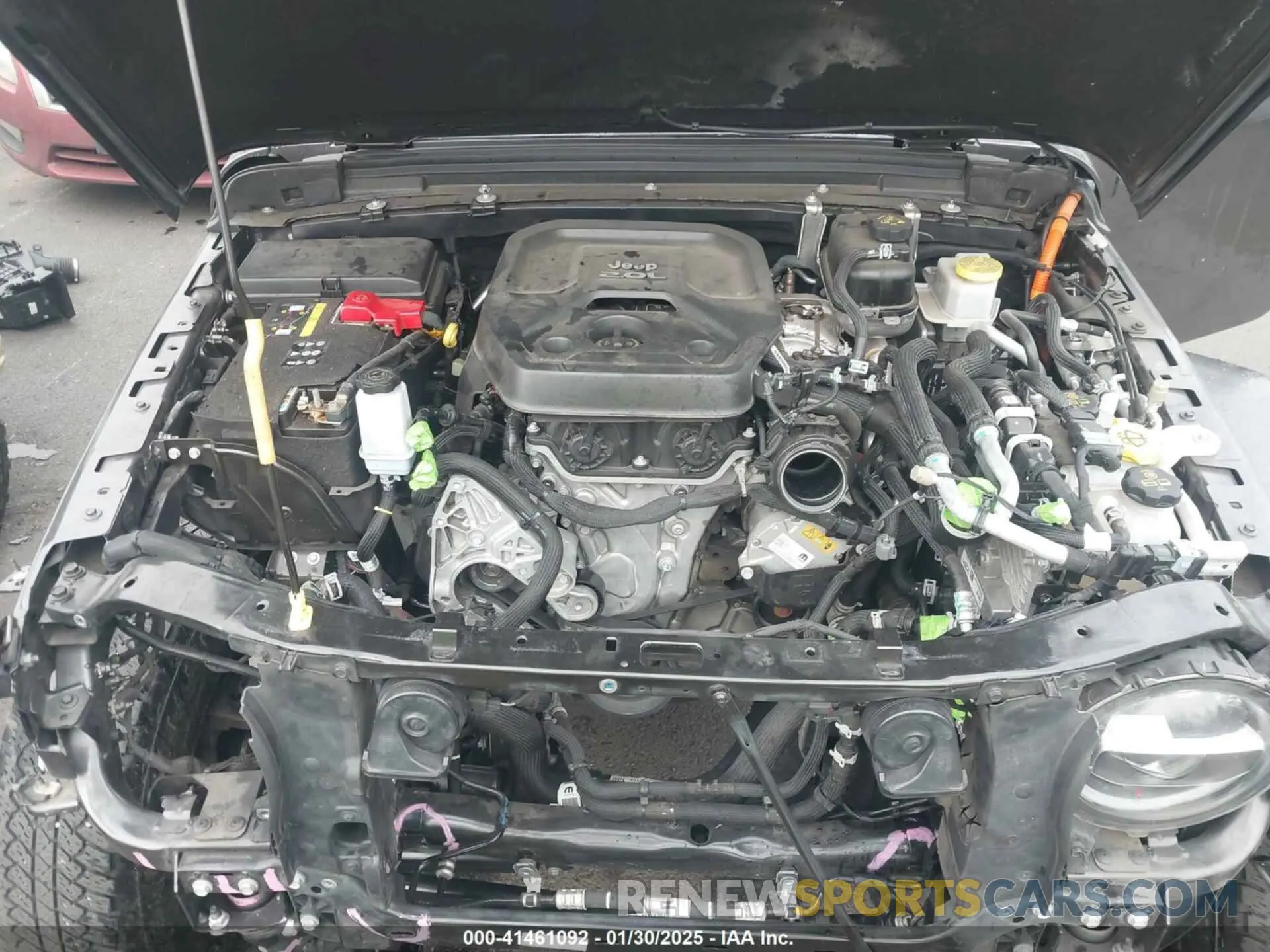 10 fotografías del automóvil dañado 1C4JJXP68MW745098 JEEP WRANGLER 4XE 2021