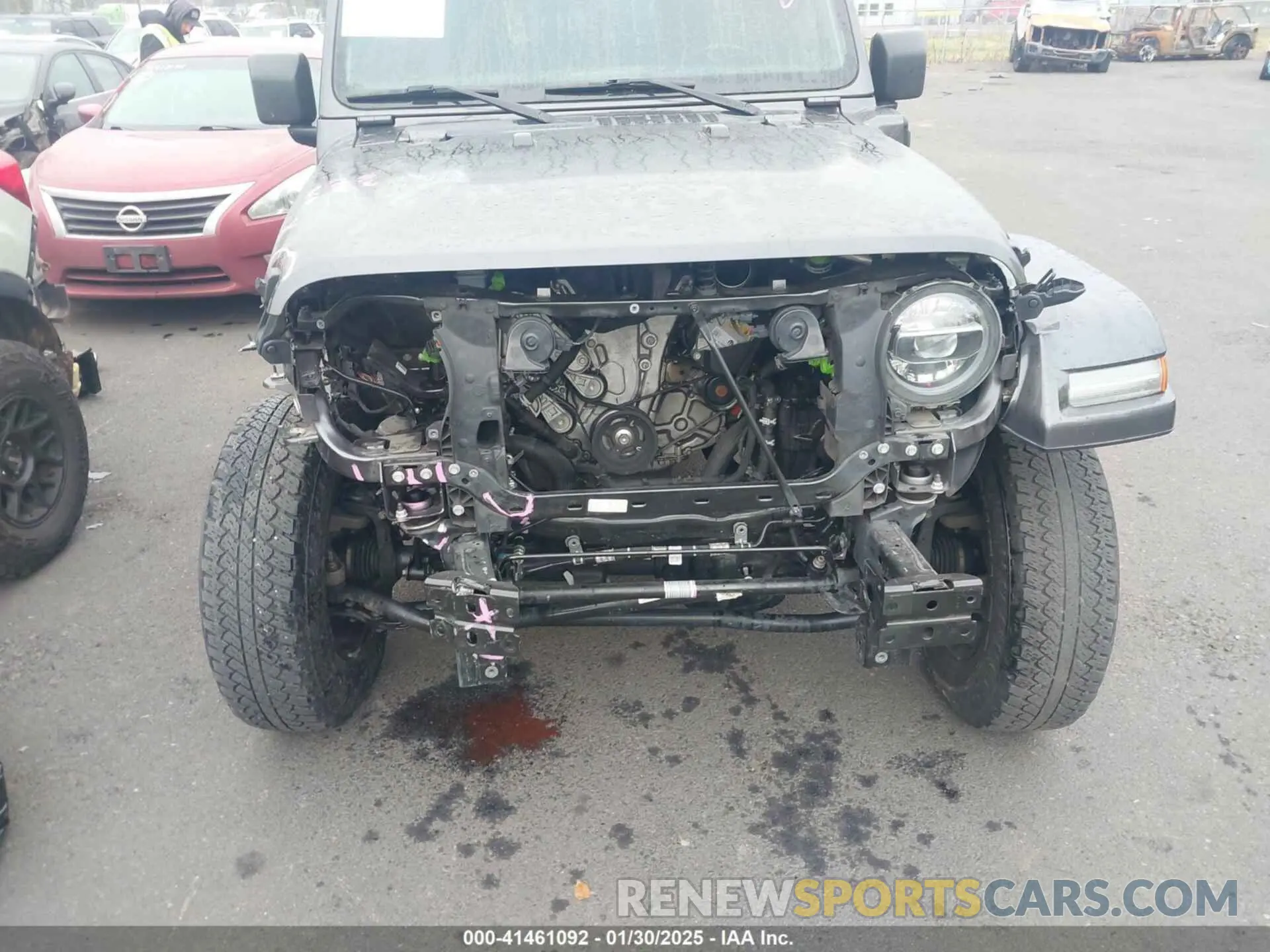 6 fotografías del automóvil dañado 1C4JJXP68MW745098 JEEP WRANGLER 4XE 2021