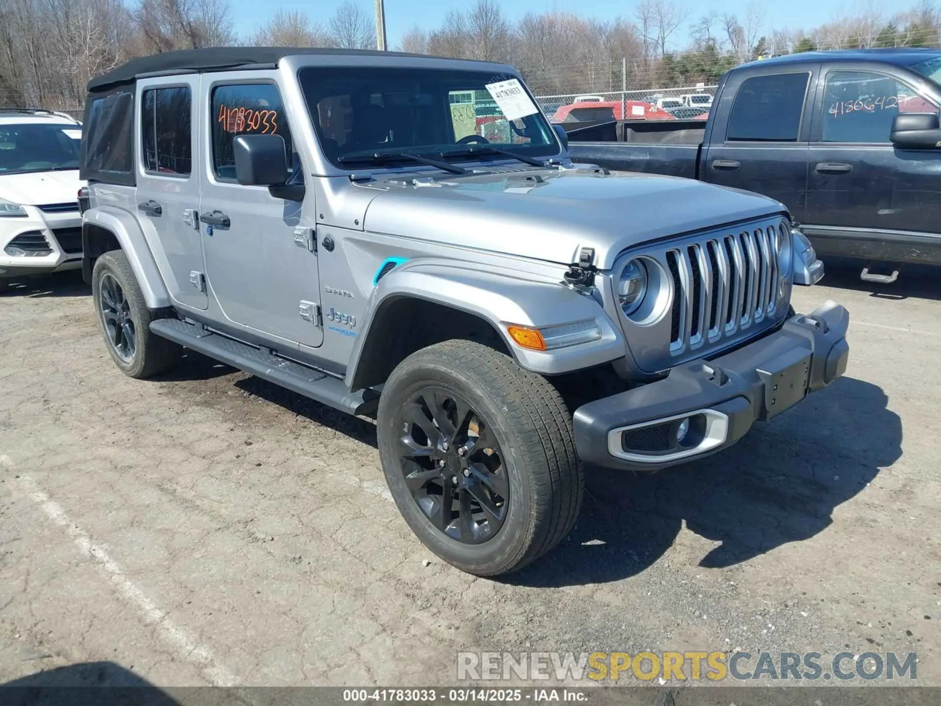 1 fotografías del automóvil dañado 1C4JJXP68MW745327 JEEP WRANGLER 4XE 2021