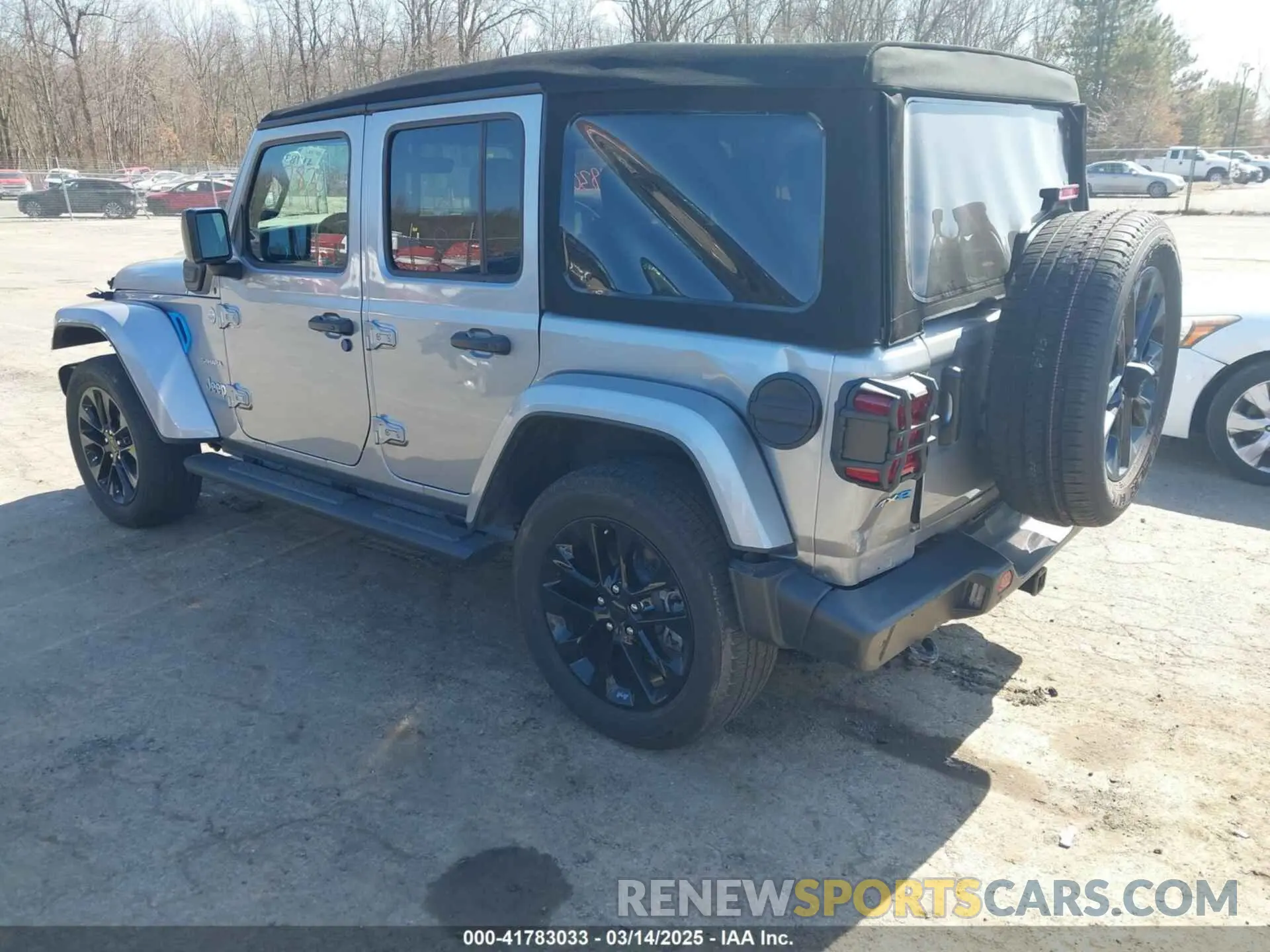 3 fotografías del automóvil dañado 1C4JJXP68MW745327 JEEP WRANGLER 4XE 2021