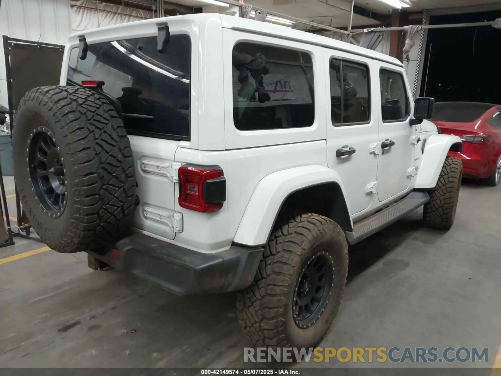 4 fotografías del automóvil dañado 1C4JJXP68MW857402 JEEP WRANGLER 4XE 2021