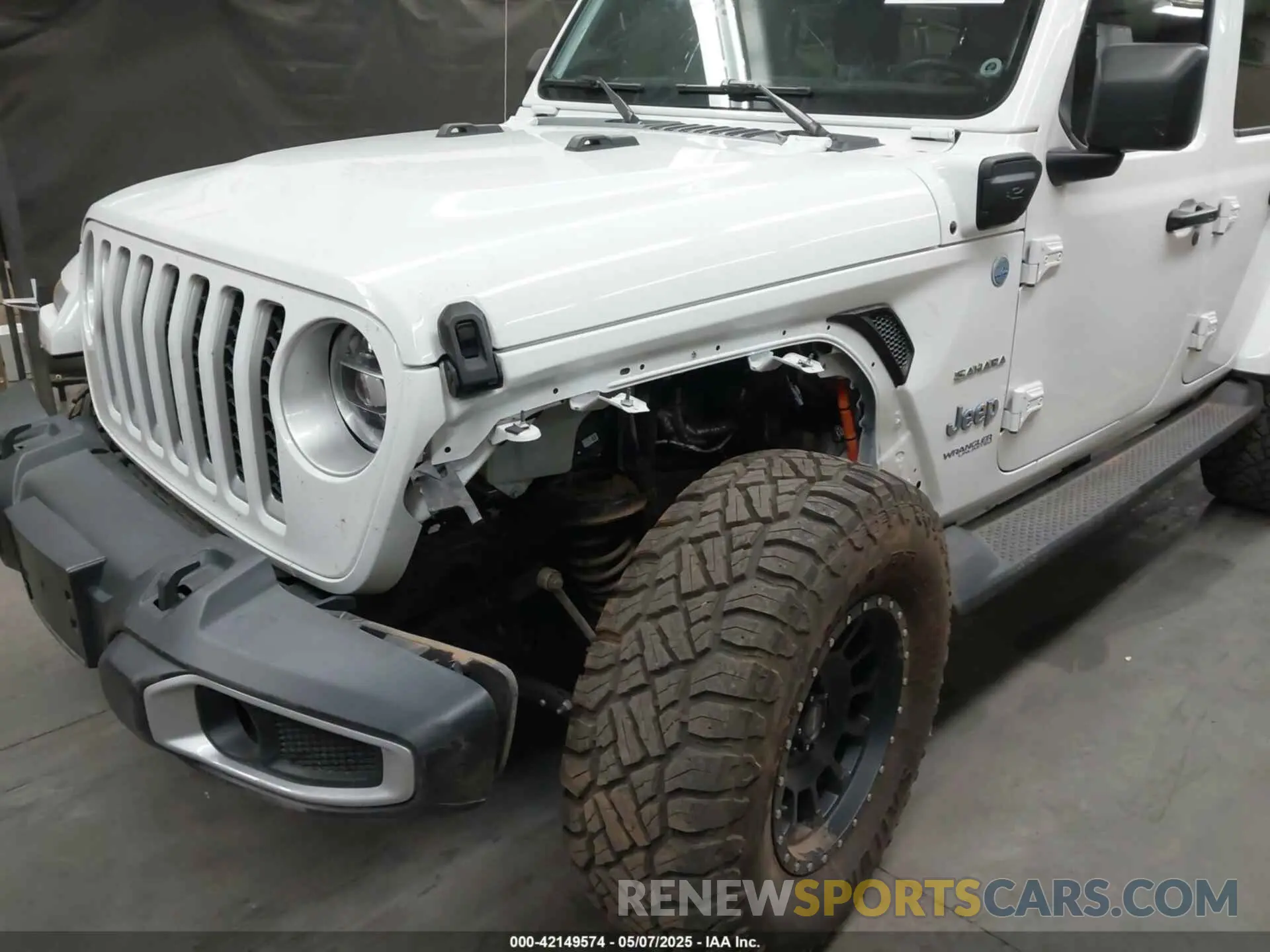 6 fotografías del automóvil dañado 1C4JJXP68MW857402 JEEP WRANGLER 4XE 2021