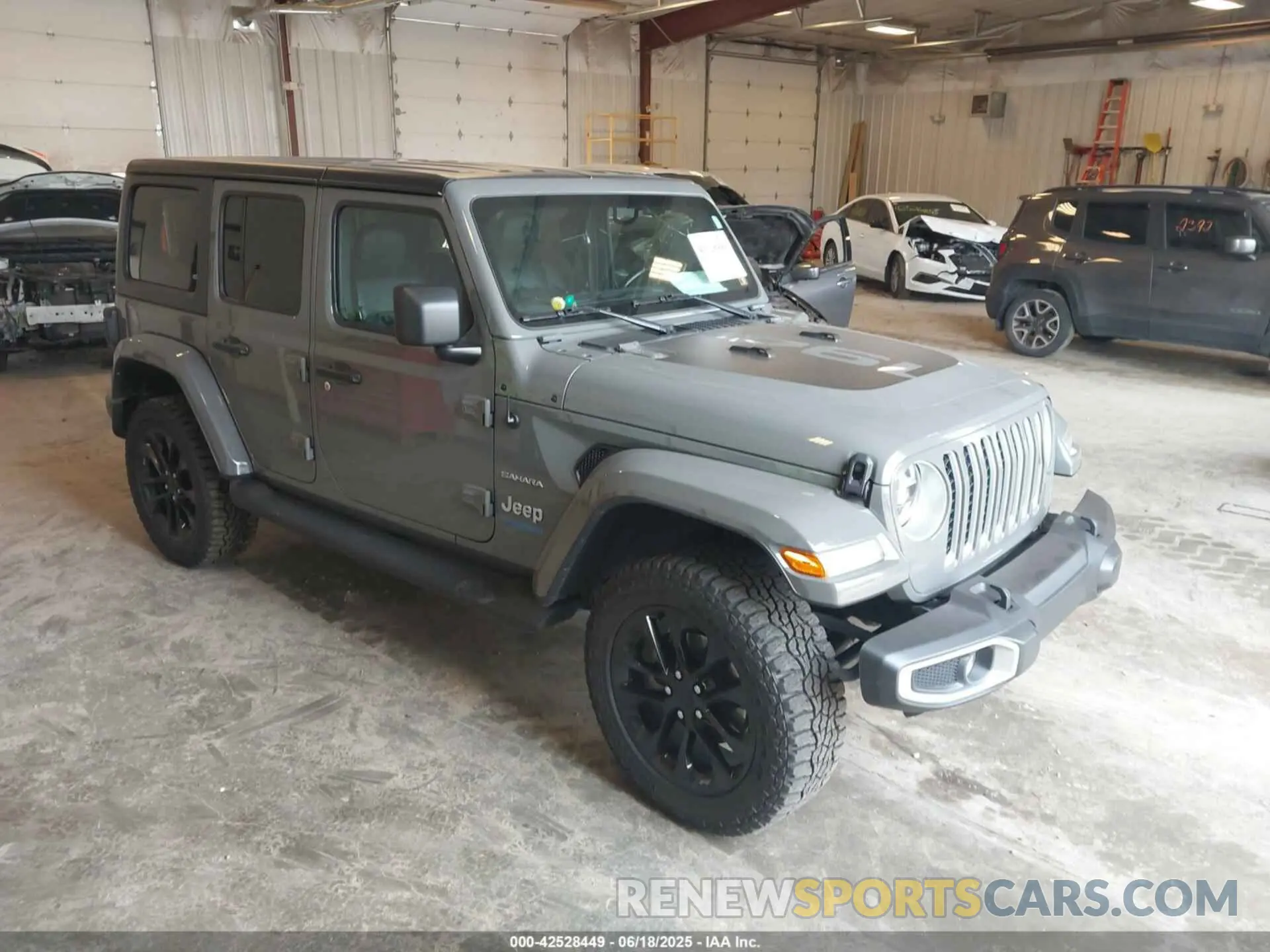 1 fotografías del automóvil dañado 1C4JJXP6XMW784100 JEEP WRANGLER 4XE 2021
