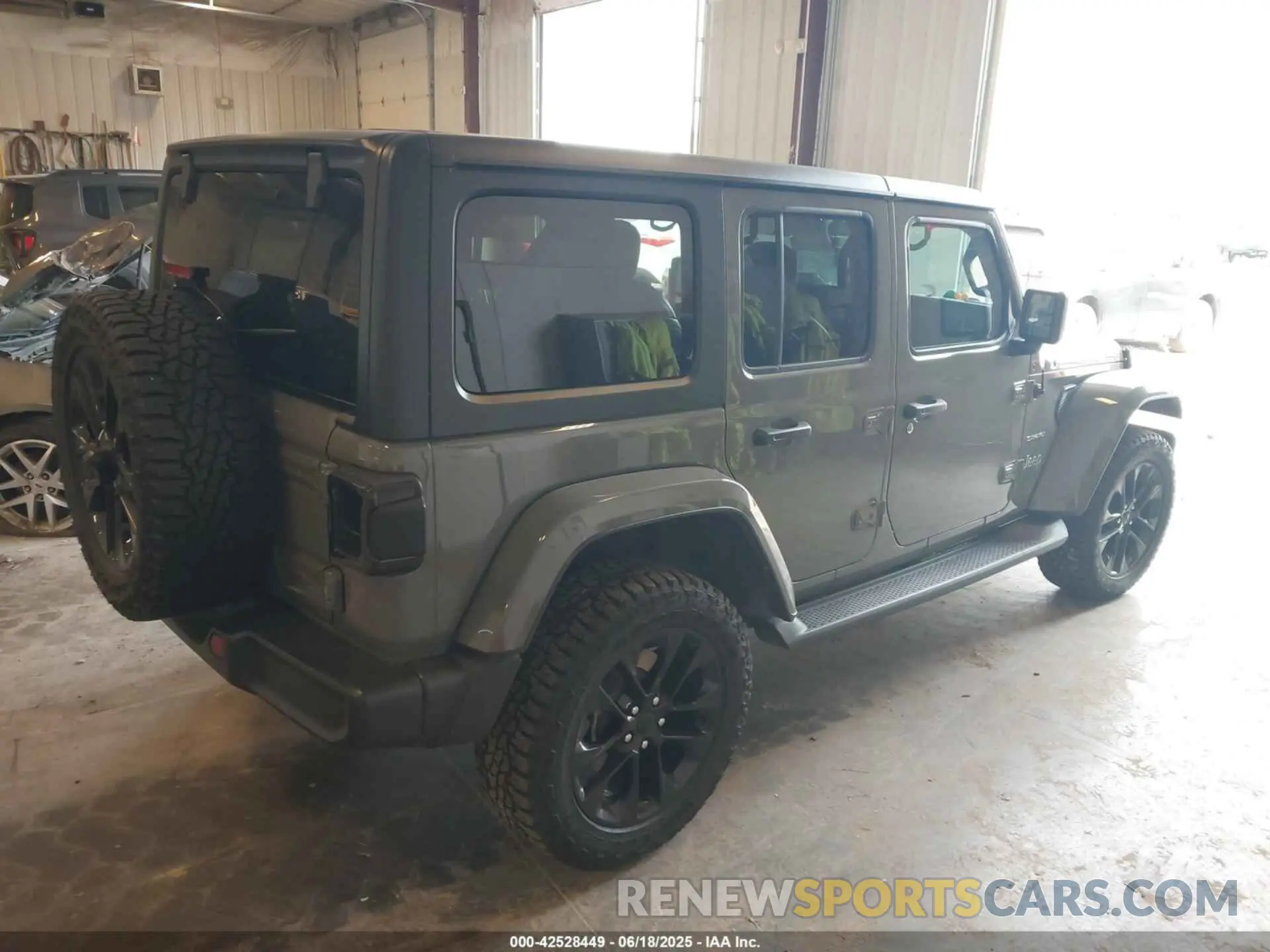 4 fotografías del automóvil dañado 1C4JJXP6XMW784100 JEEP WRANGLER 4XE 2021