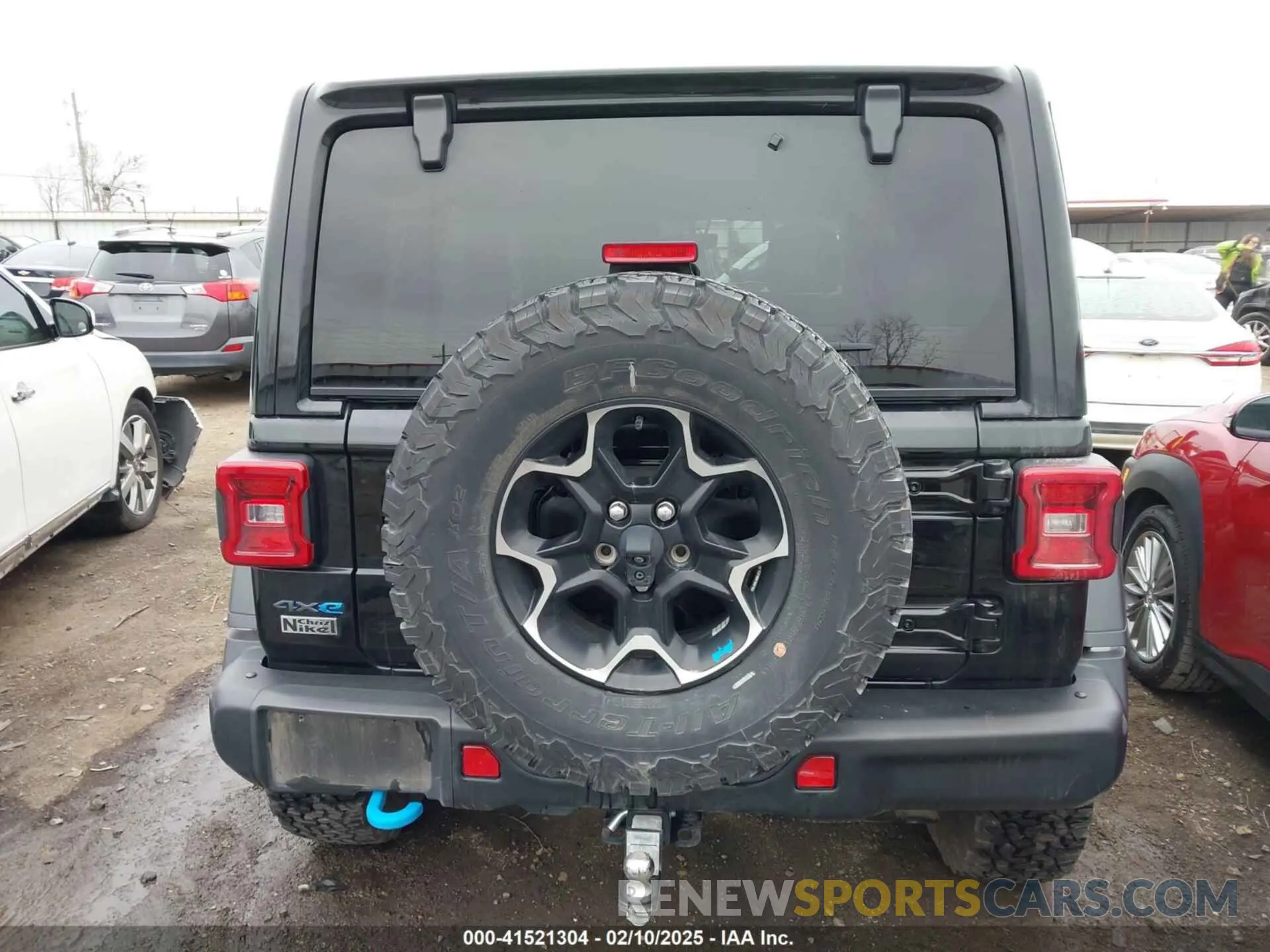 17 fotografías del automóvil dañado 1C4JJXR61MW802920 JEEP WRANGLER 4XE 2021