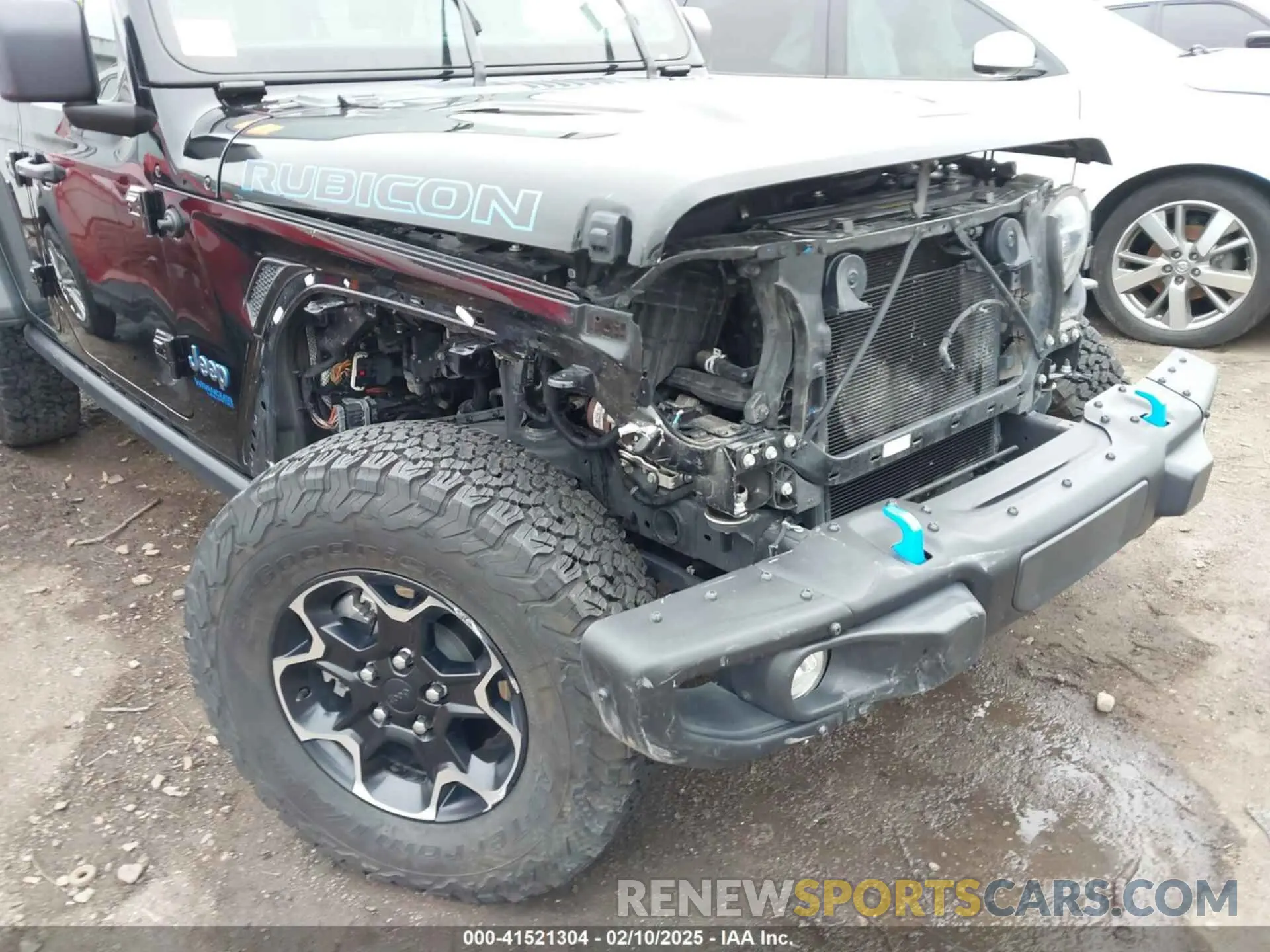 6 fotografías del automóvil dañado 1C4JJXR61MW802920 JEEP WRANGLER 4XE 2021
