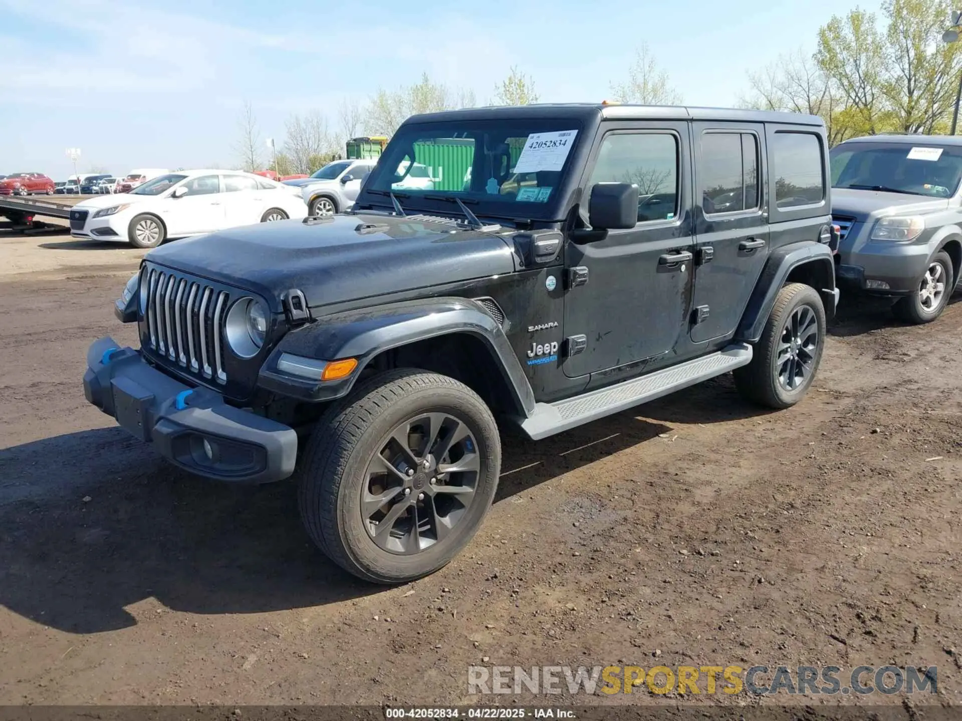 2 fotografías del automóvil dañado 1C4JJXP61NW213726 JEEP WRANGLER 4XE 2022