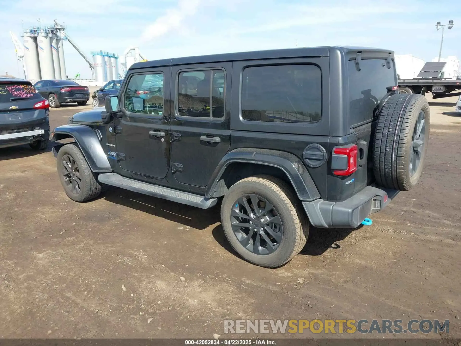3 fotografías del automóvil dañado 1C4JJXP61NW213726 JEEP WRANGLER 4XE 2022
