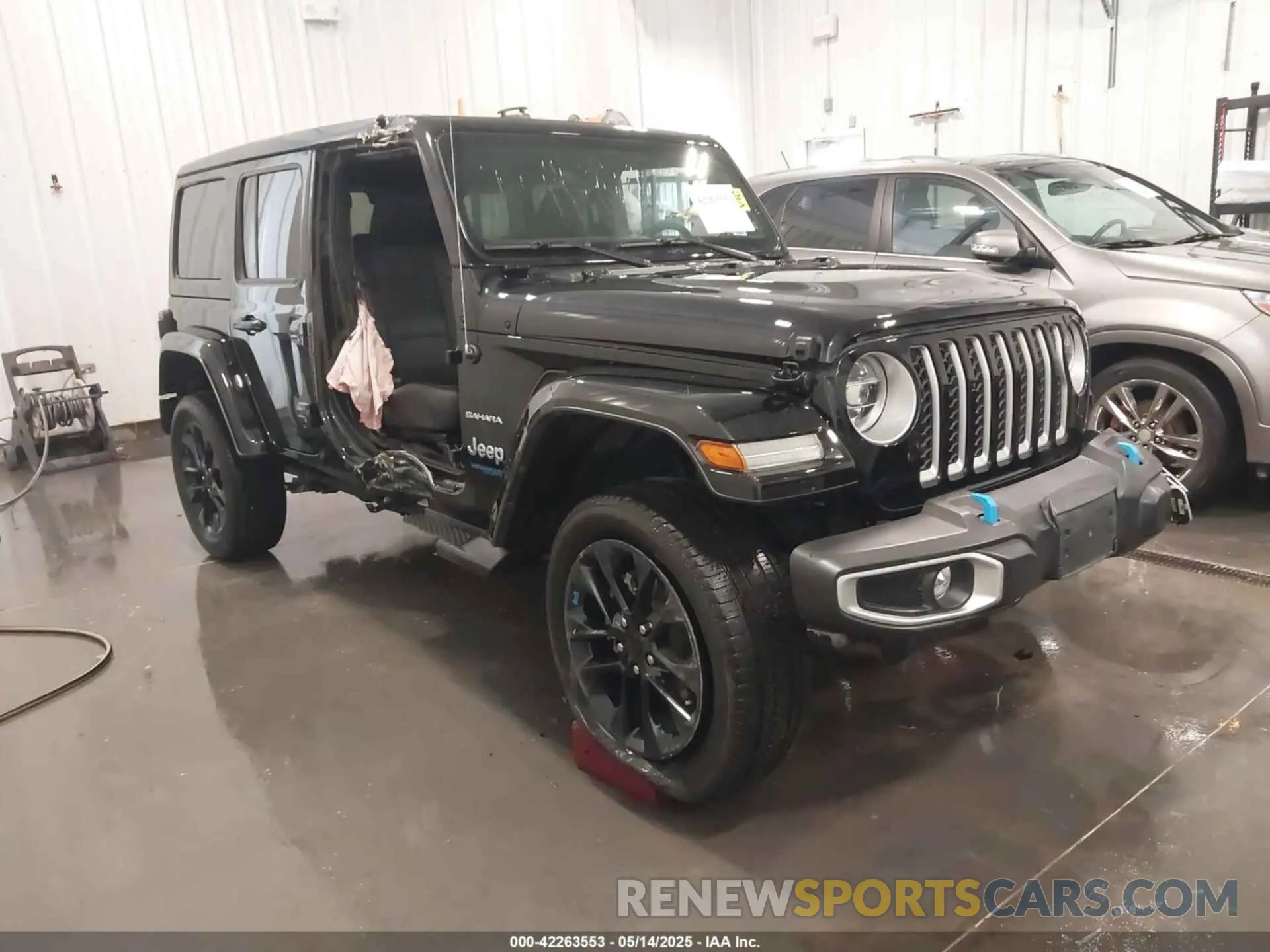 1 fotografías del automóvil dañado 1C4JJXP61NW276048 JEEP WRANGLER 4XE 2022