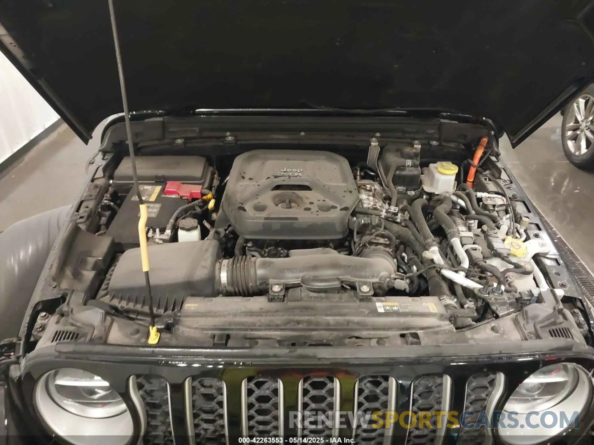 10 fotografías del automóvil dañado 1C4JJXP61NW276048 JEEP WRANGLER 4XE 2022