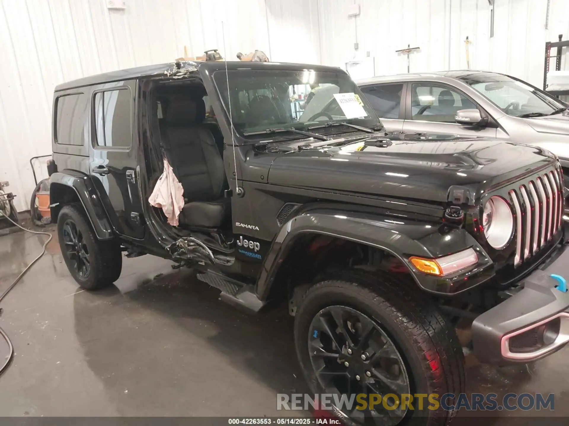 6 fotografías del automóvil dañado 1C4JJXP61NW276048 JEEP WRANGLER 4XE 2022
