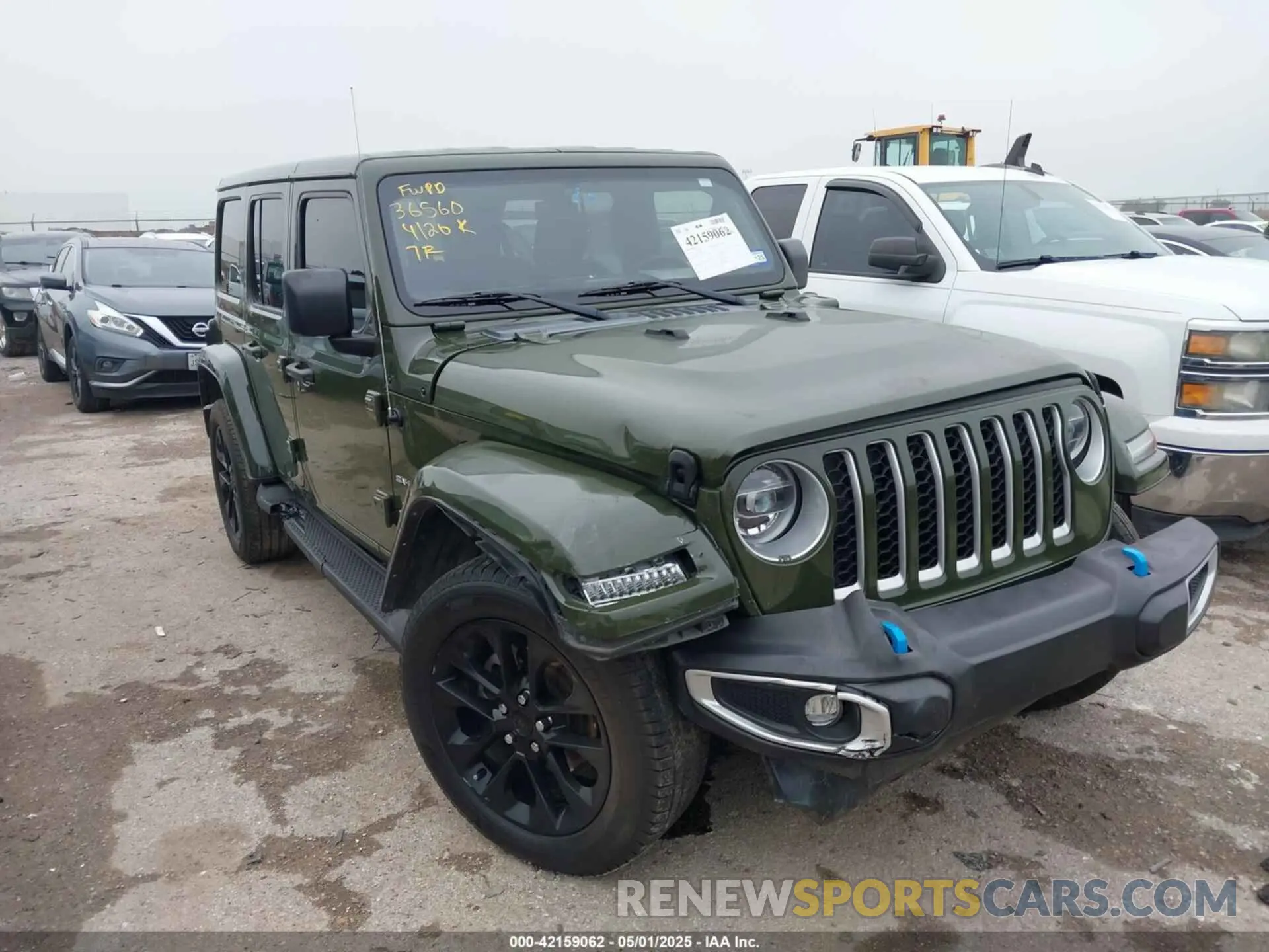 1 fotografías del automóvil dañado 1C4JJXP61NW278771 JEEP WRANGLER 4XE 2022