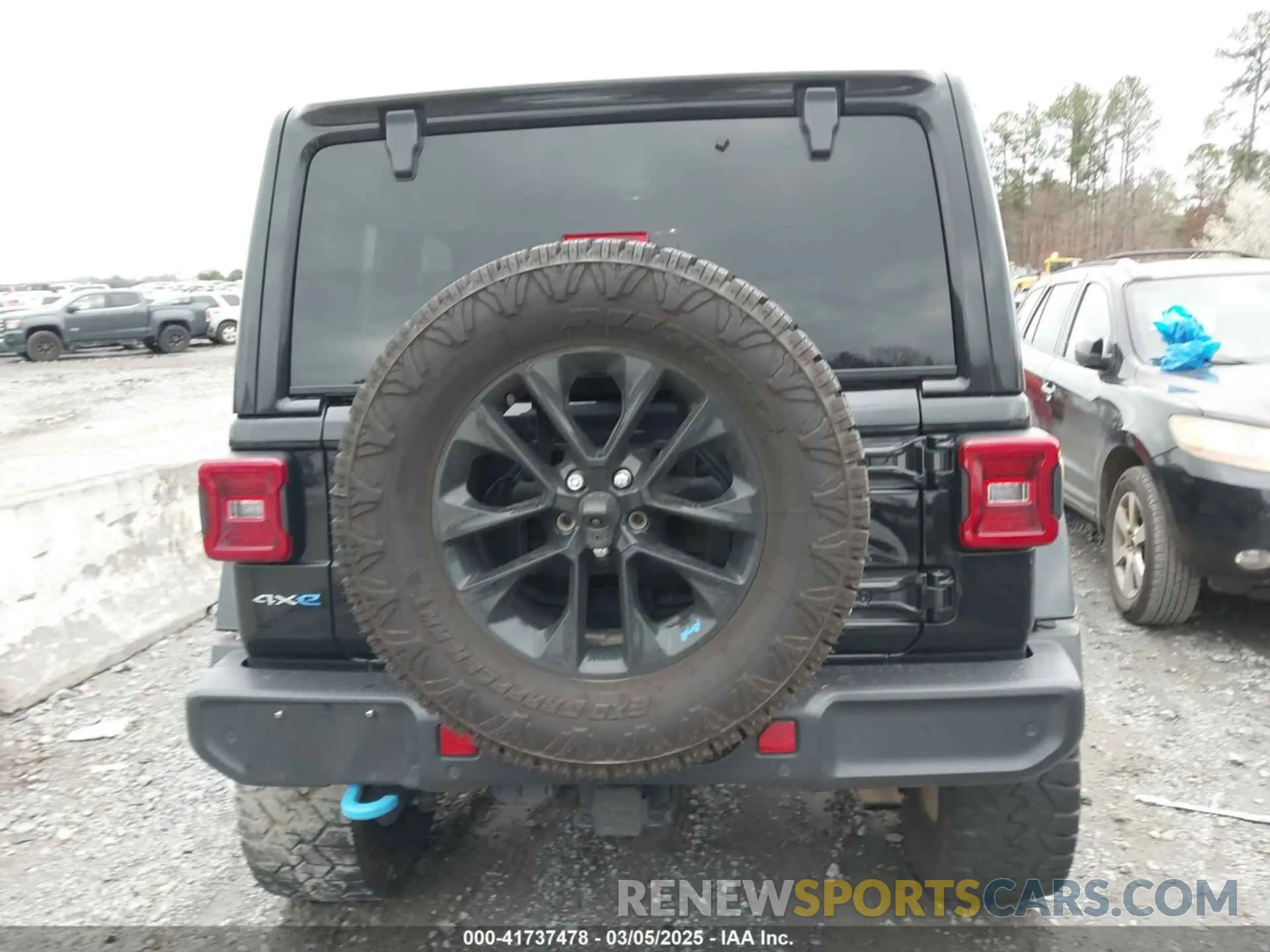 16 fotografías del automóvil dañado 1C4JJXP62NW101551 JEEP WRANGLER 4XE 2022