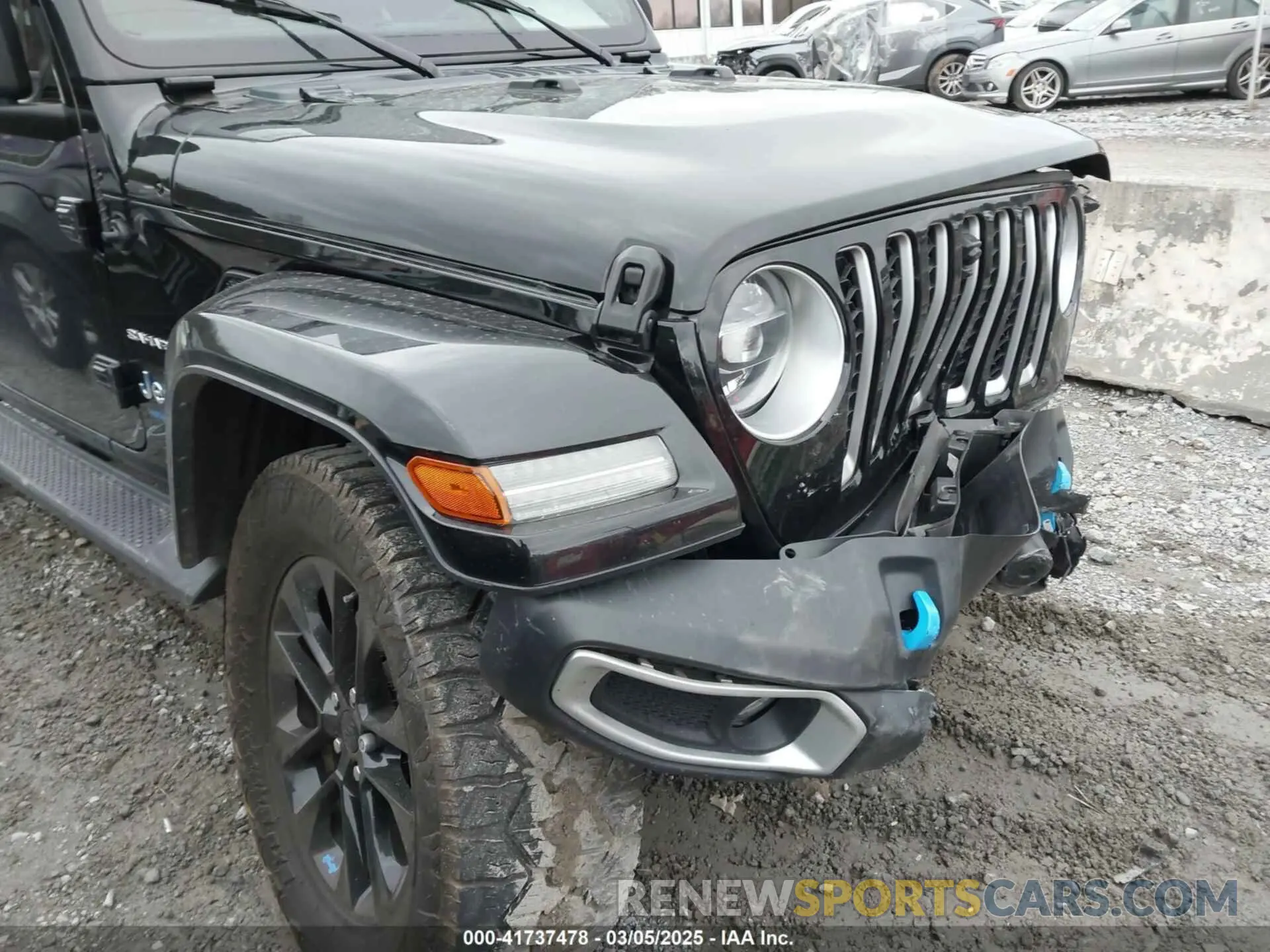 17 fotografías del automóvil dañado 1C4JJXP62NW101551 JEEP WRANGLER 4XE 2022