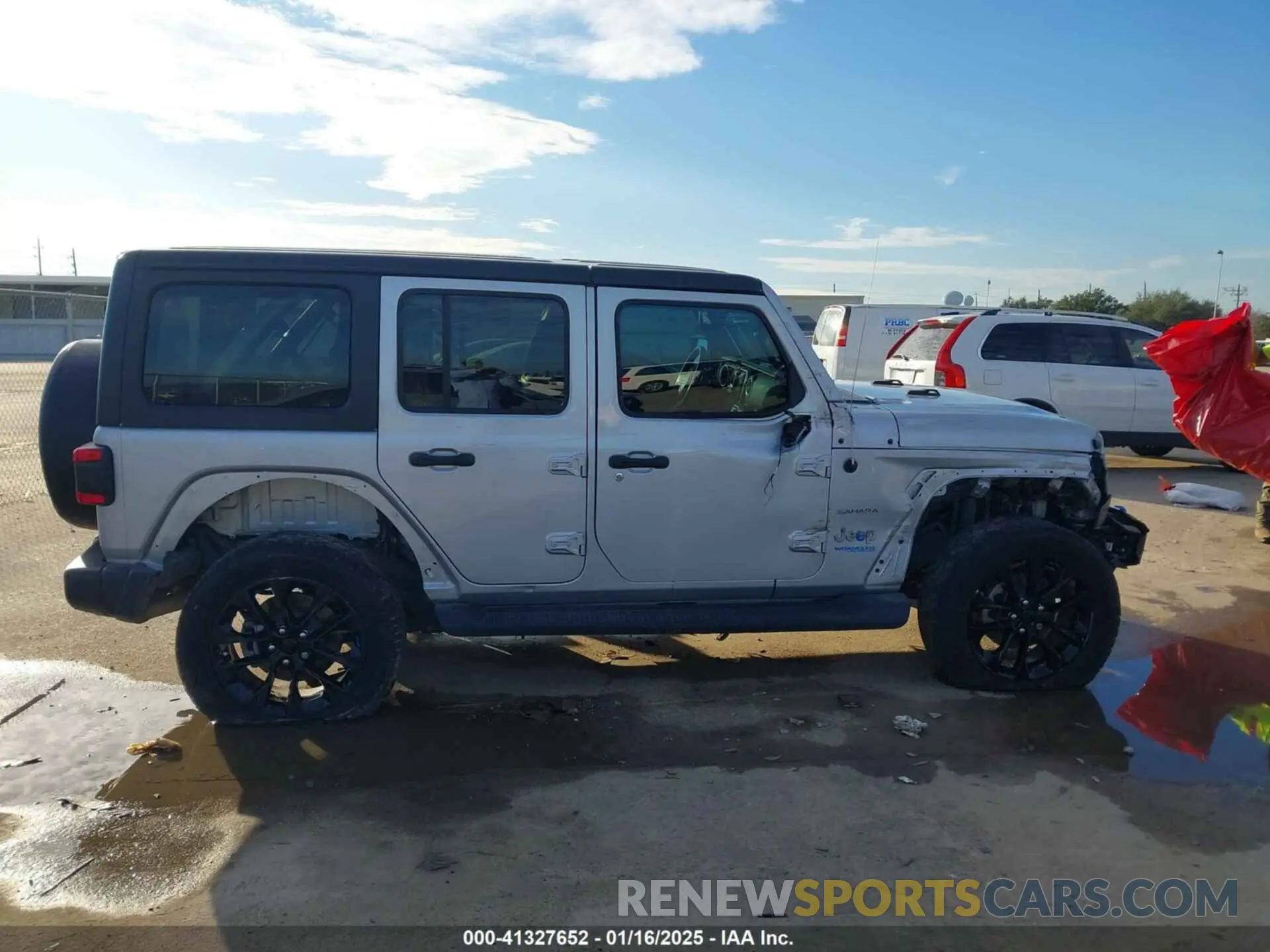 13 fotografías del automóvil dañado 1C4JJXP62NW229322 JEEP WRANGLER 4XE 2022