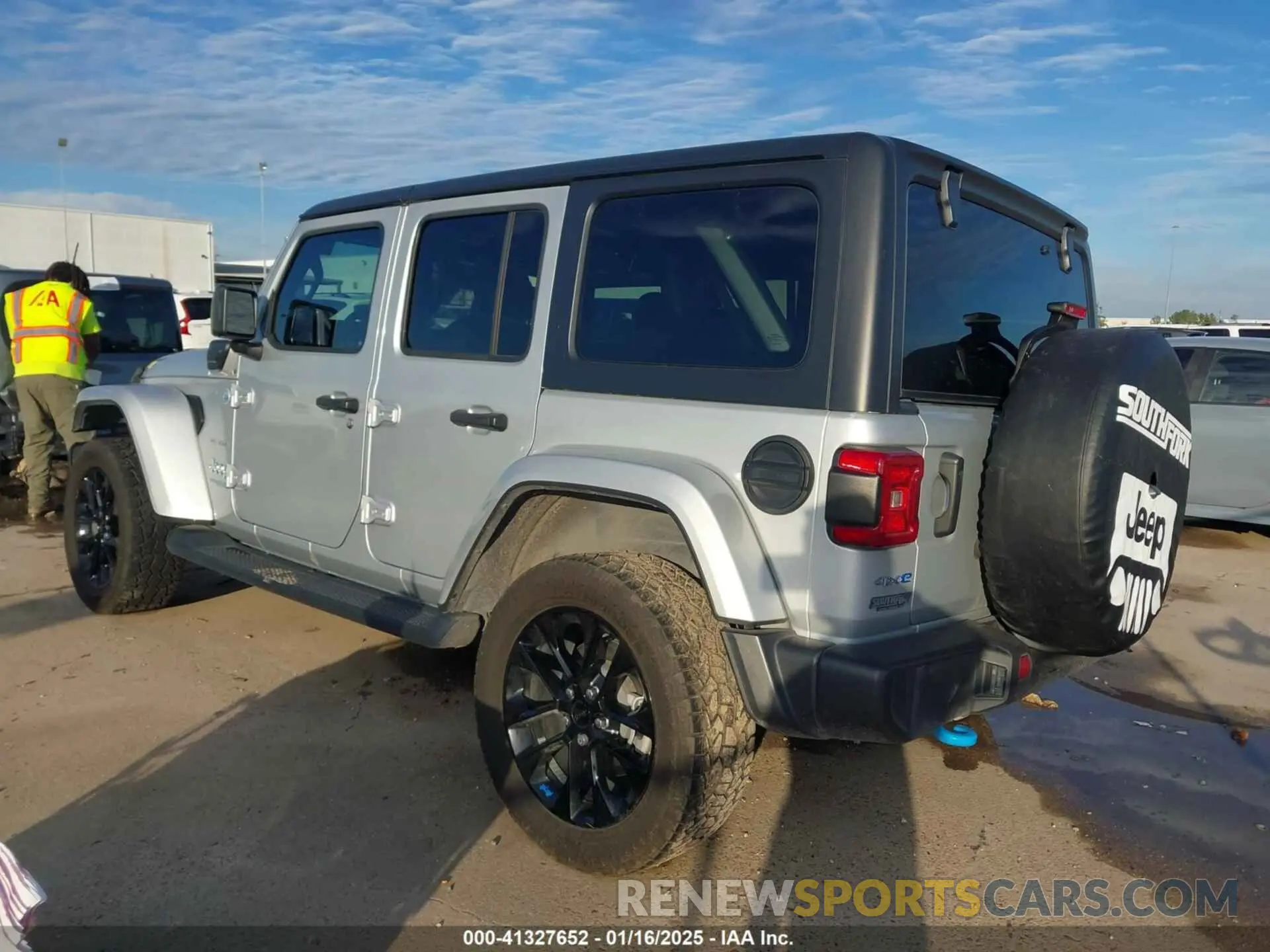 3 fotografías del automóvil dañado 1C4JJXP62NW229322 JEEP WRANGLER 4XE 2022