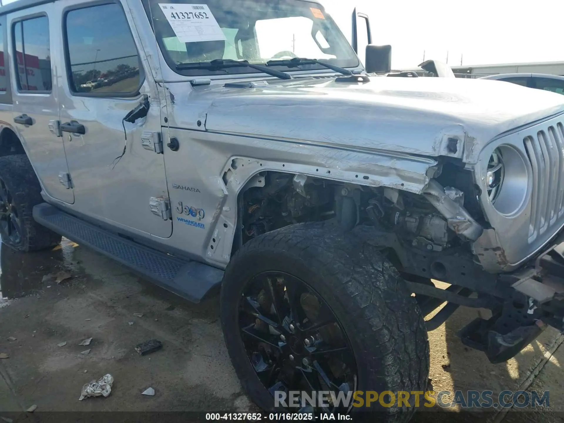 6 fotografías del automóvil dañado 1C4JJXP62NW229322 JEEP WRANGLER 4XE 2022