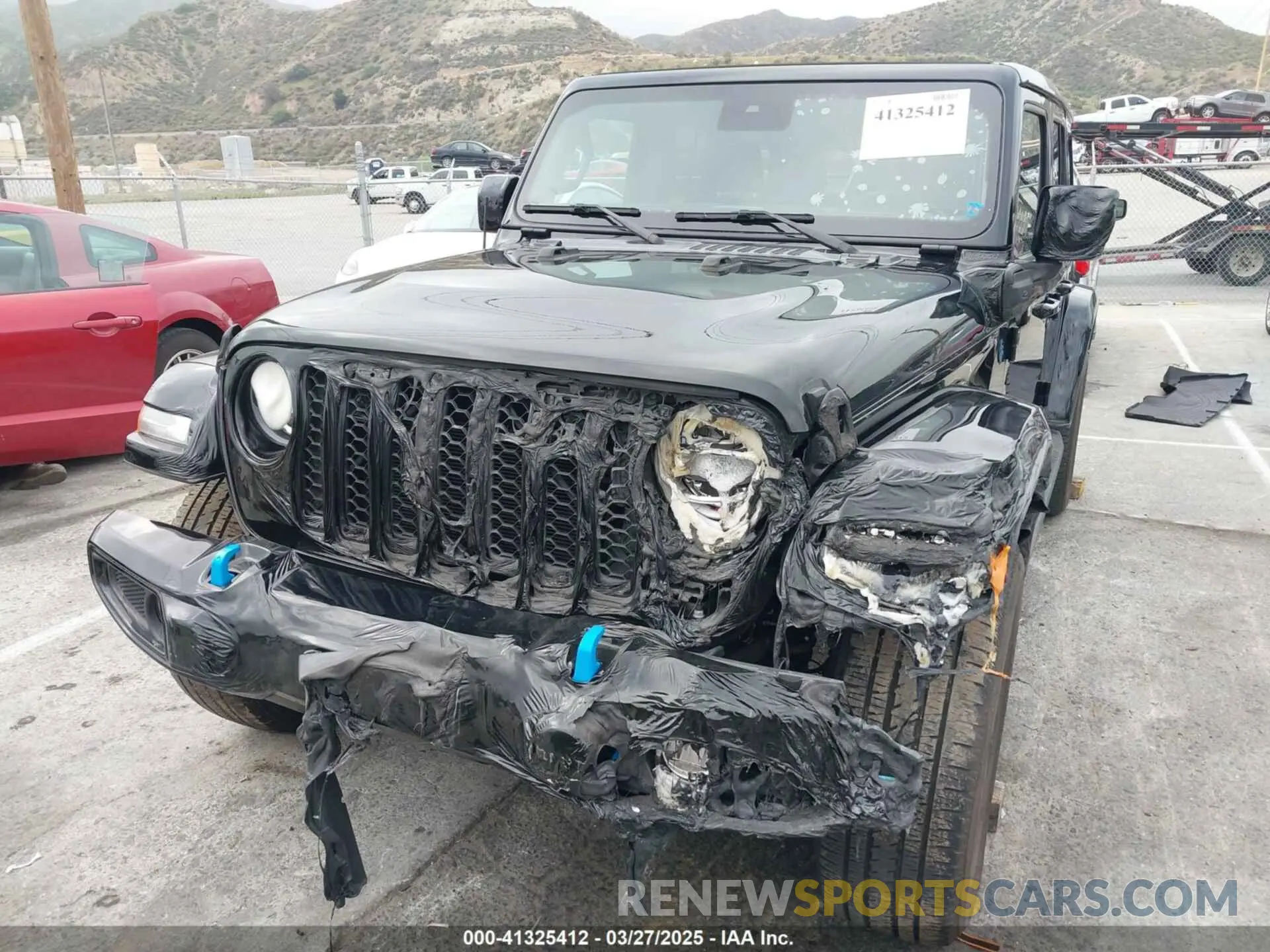 6 fotografías del automóvil dañado 1C4JJXP65NW111006 JEEP WRANGLER 4XE 2022