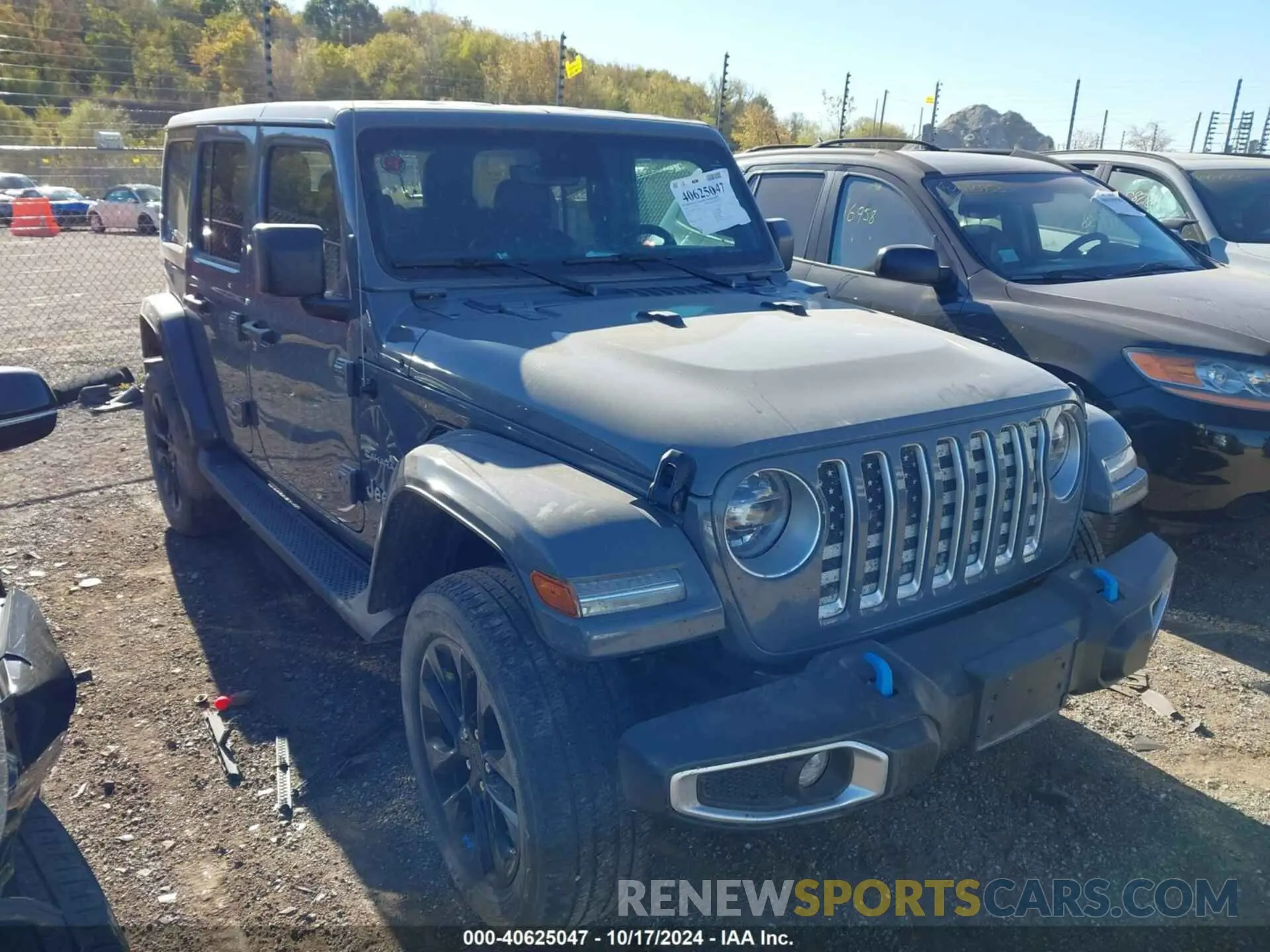1 fotografías del automóvil dañado 1C4JJXP65NW216158 JEEP WRANGLER 4XE 2022