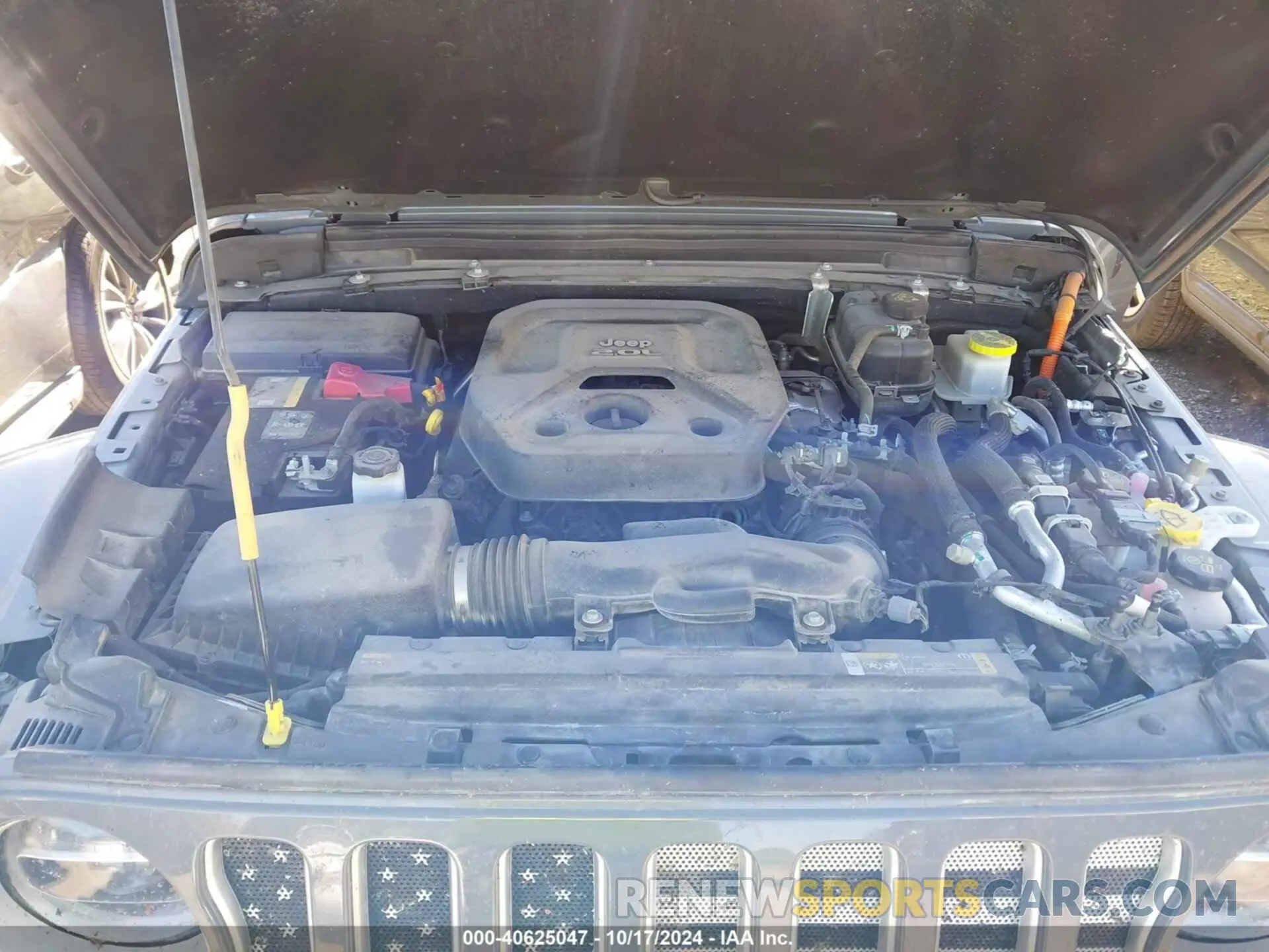 10 fotografías del automóvil dañado 1C4JJXP65NW216158 JEEP WRANGLER 4XE 2022
