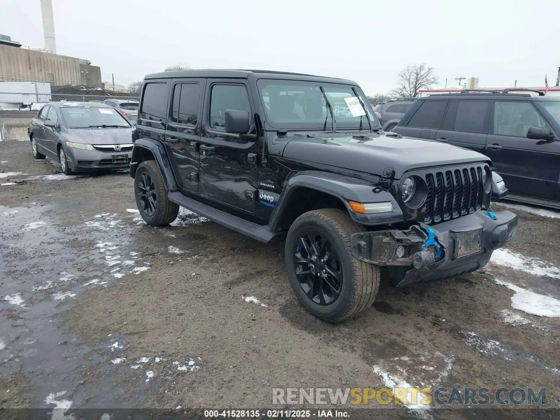 1 fotografías del automóvil dañado 1C4JJXP66NW101035 JEEP WRANGLER 4XE 2022