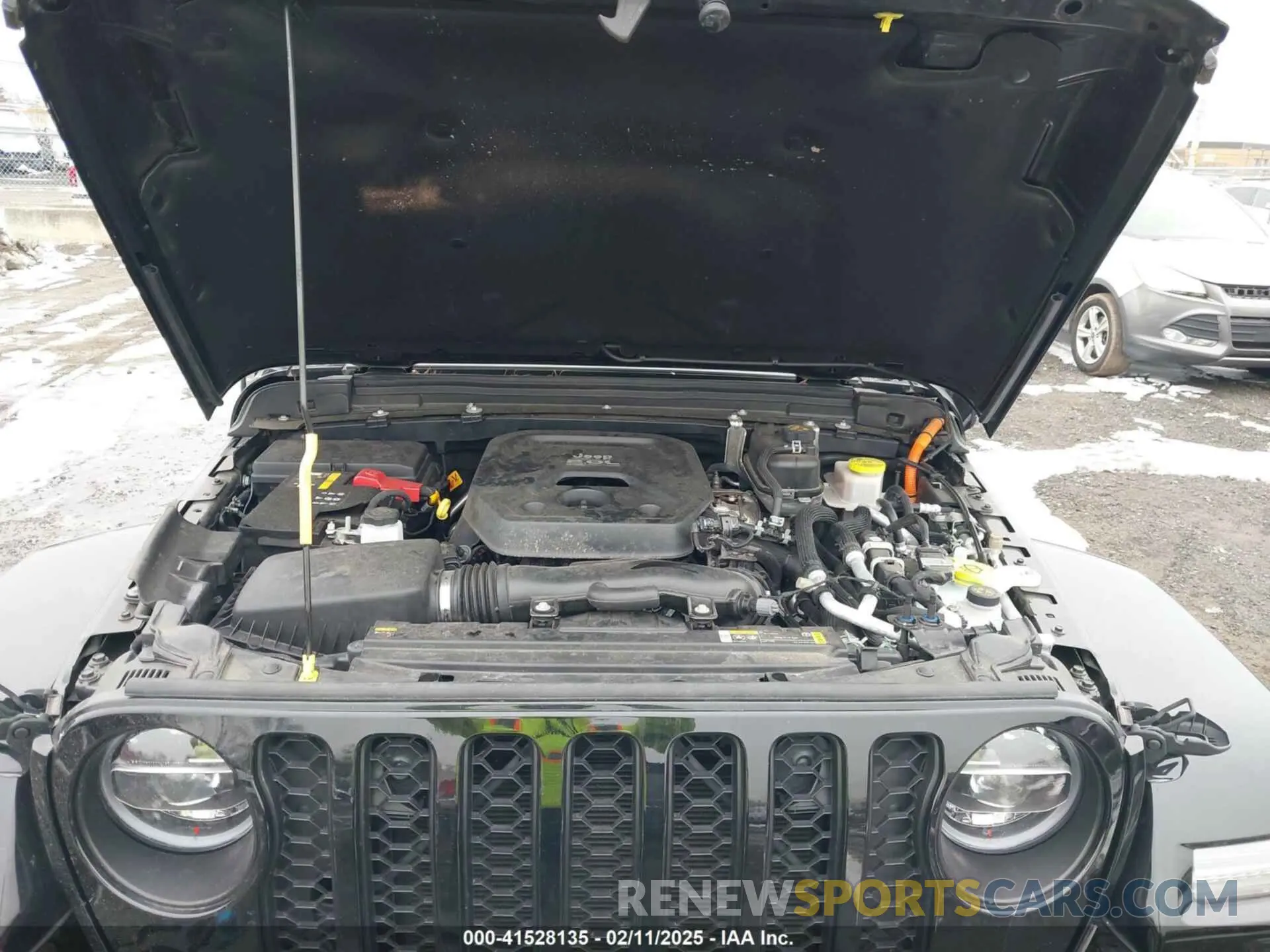 10 fotografías del automóvil dañado 1C4JJXP66NW101035 JEEP WRANGLER 4XE 2022