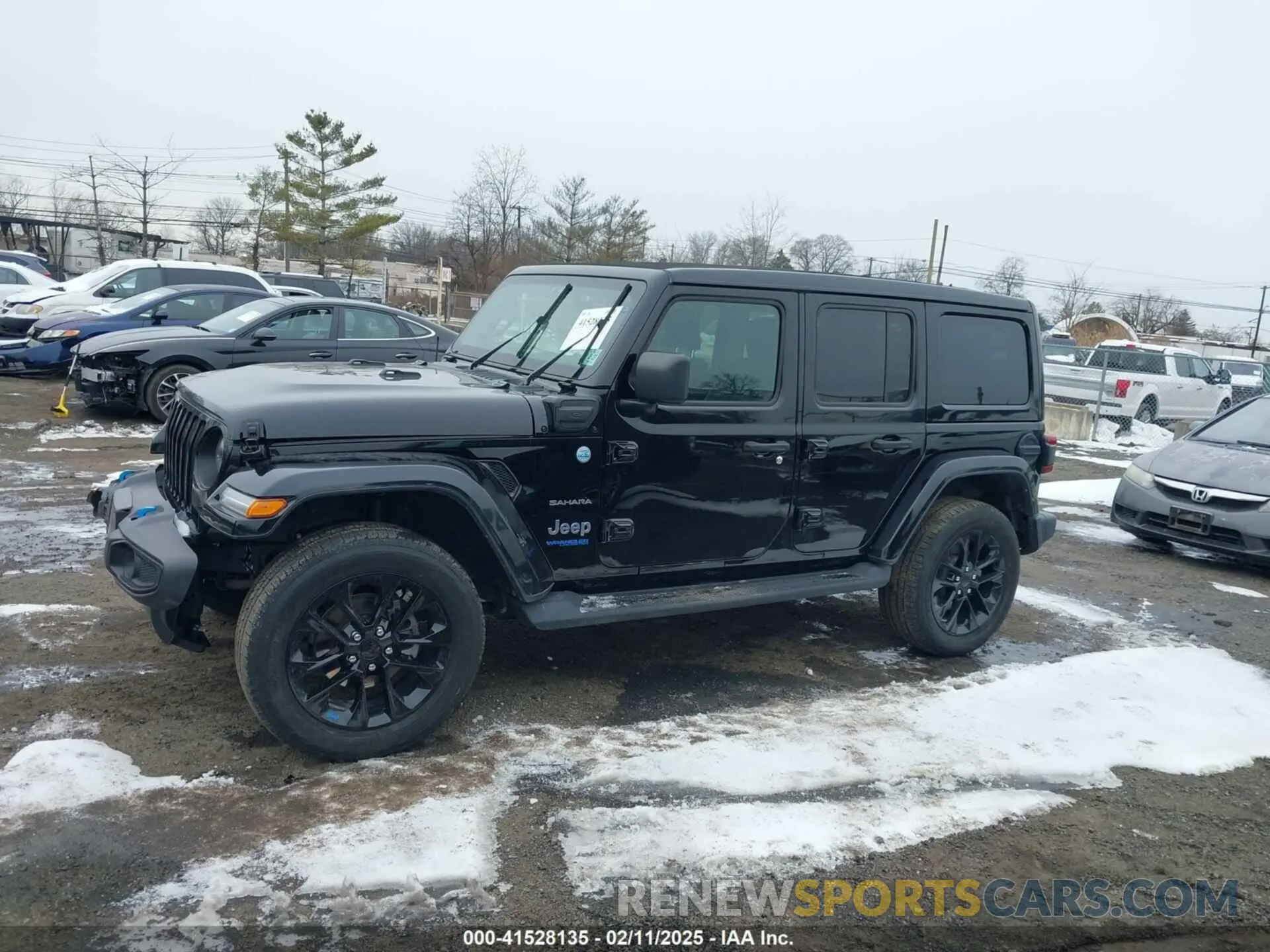 14 fotografías del automóvil dañado 1C4JJXP66NW101035 JEEP WRANGLER 4XE 2022