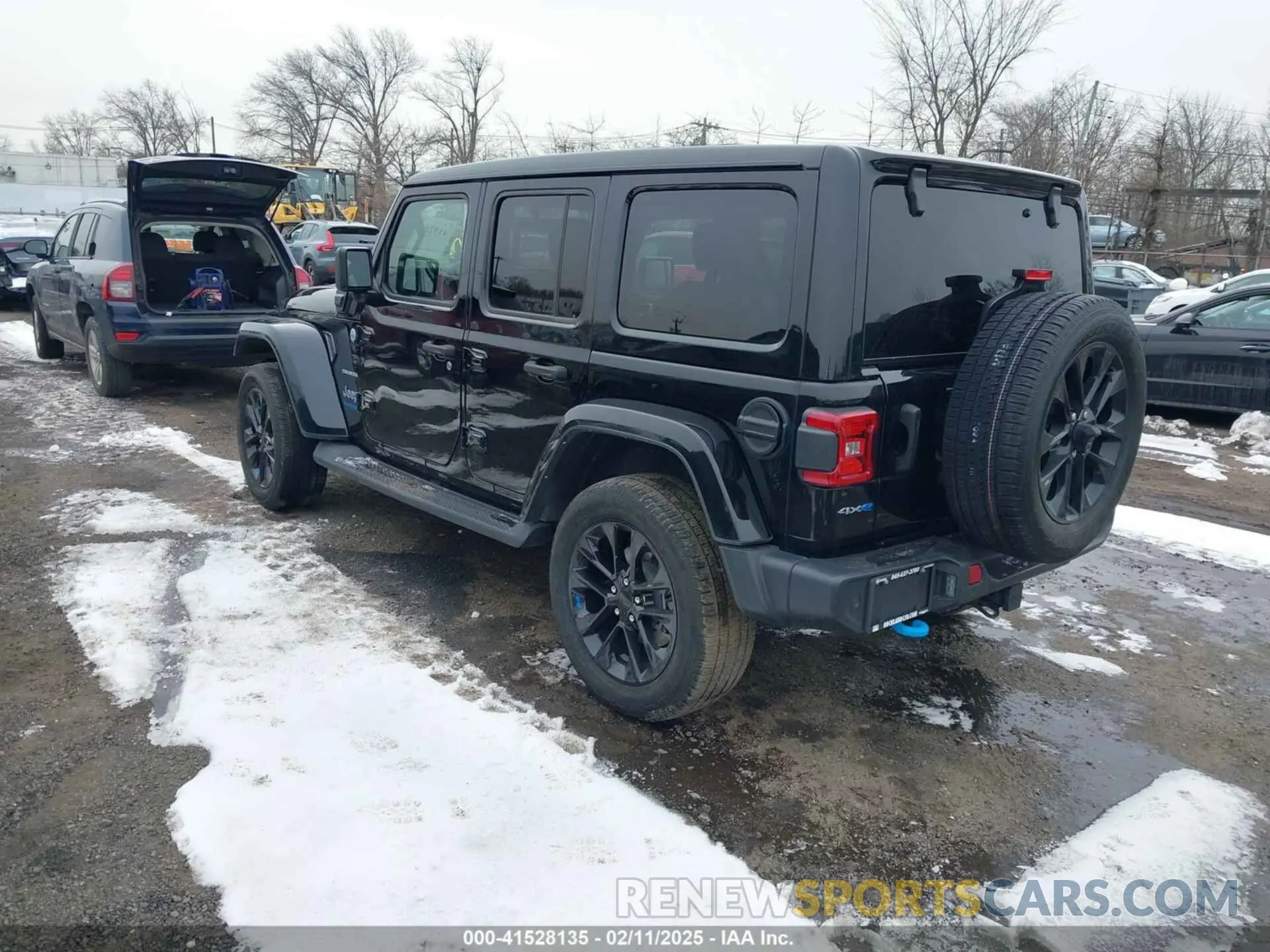 3 fotografías del automóvil dañado 1C4JJXP66NW101035 JEEP WRANGLER 4XE 2022