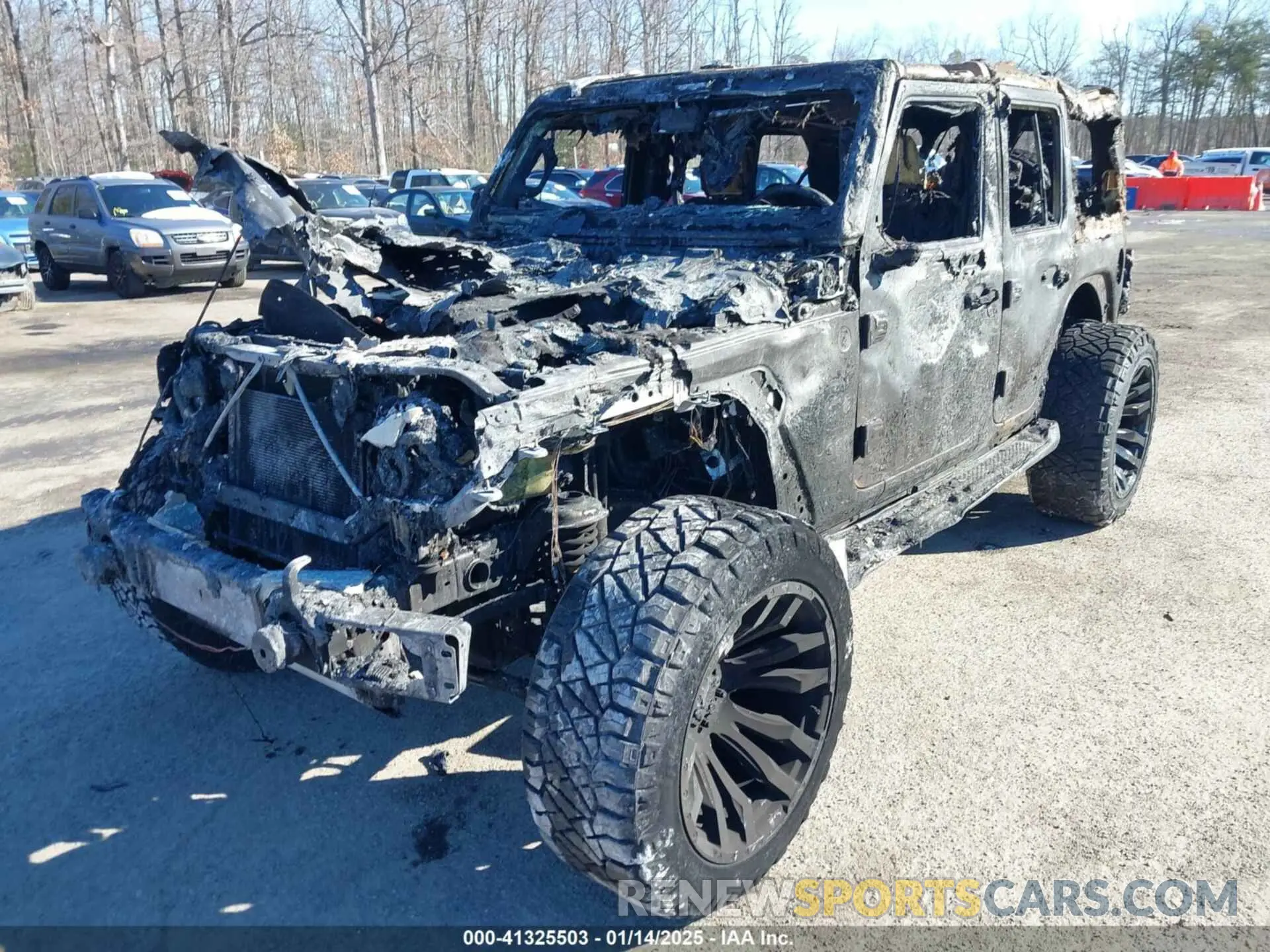 6 fotografías del automóvil dañado 1C4JJXP66NW233812 JEEP WRANGLER 4XE 2022