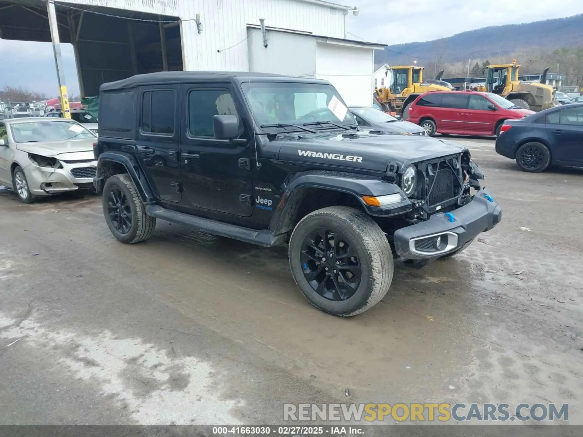1 fotografías del automóvil dañado 1C4JJXP67NW124016 JEEP WRANGLER 4XE 2022