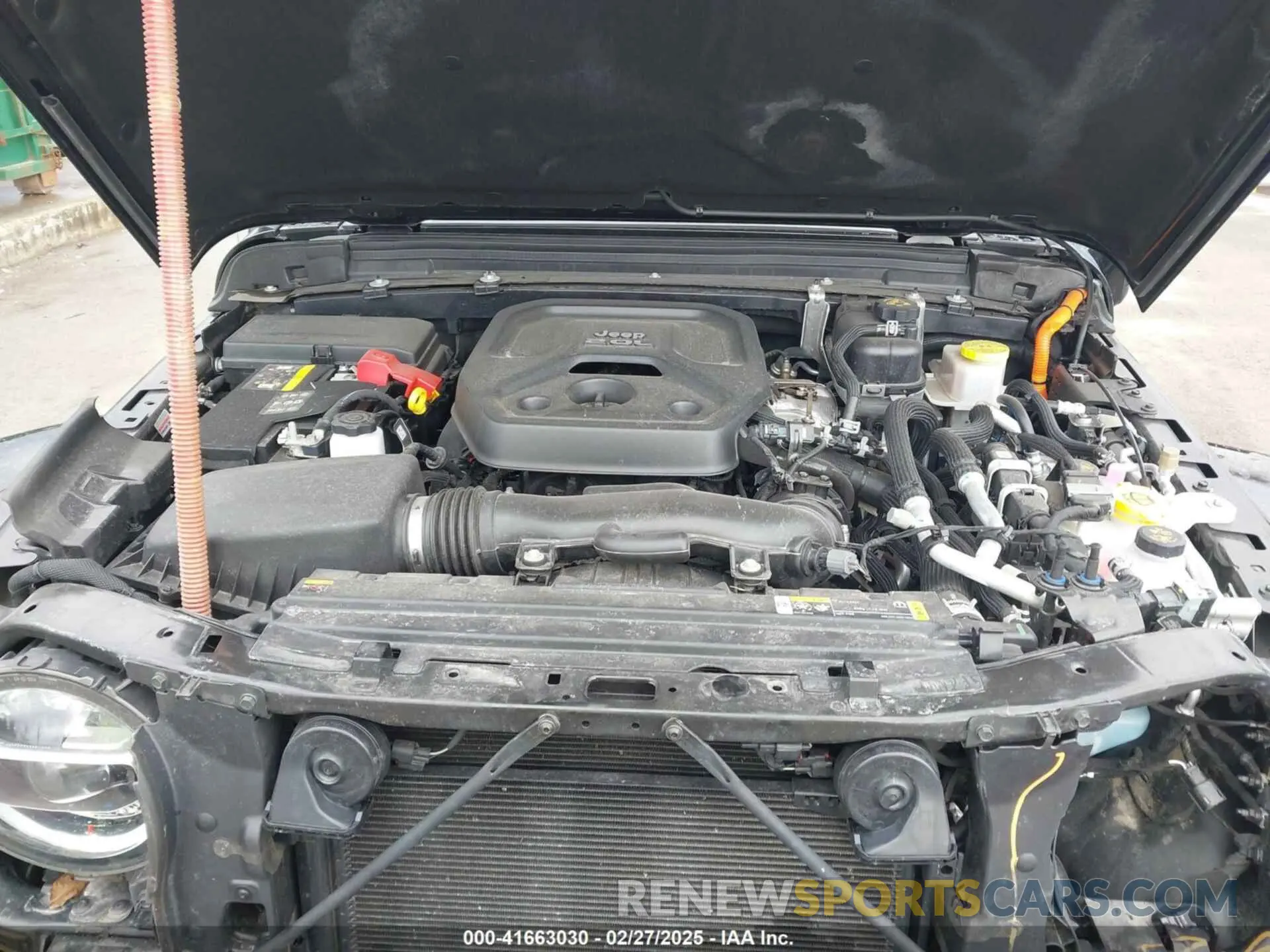 10 fotografías del automóvil dañado 1C4JJXP67NW124016 JEEP WRANGLER 4XE 2022