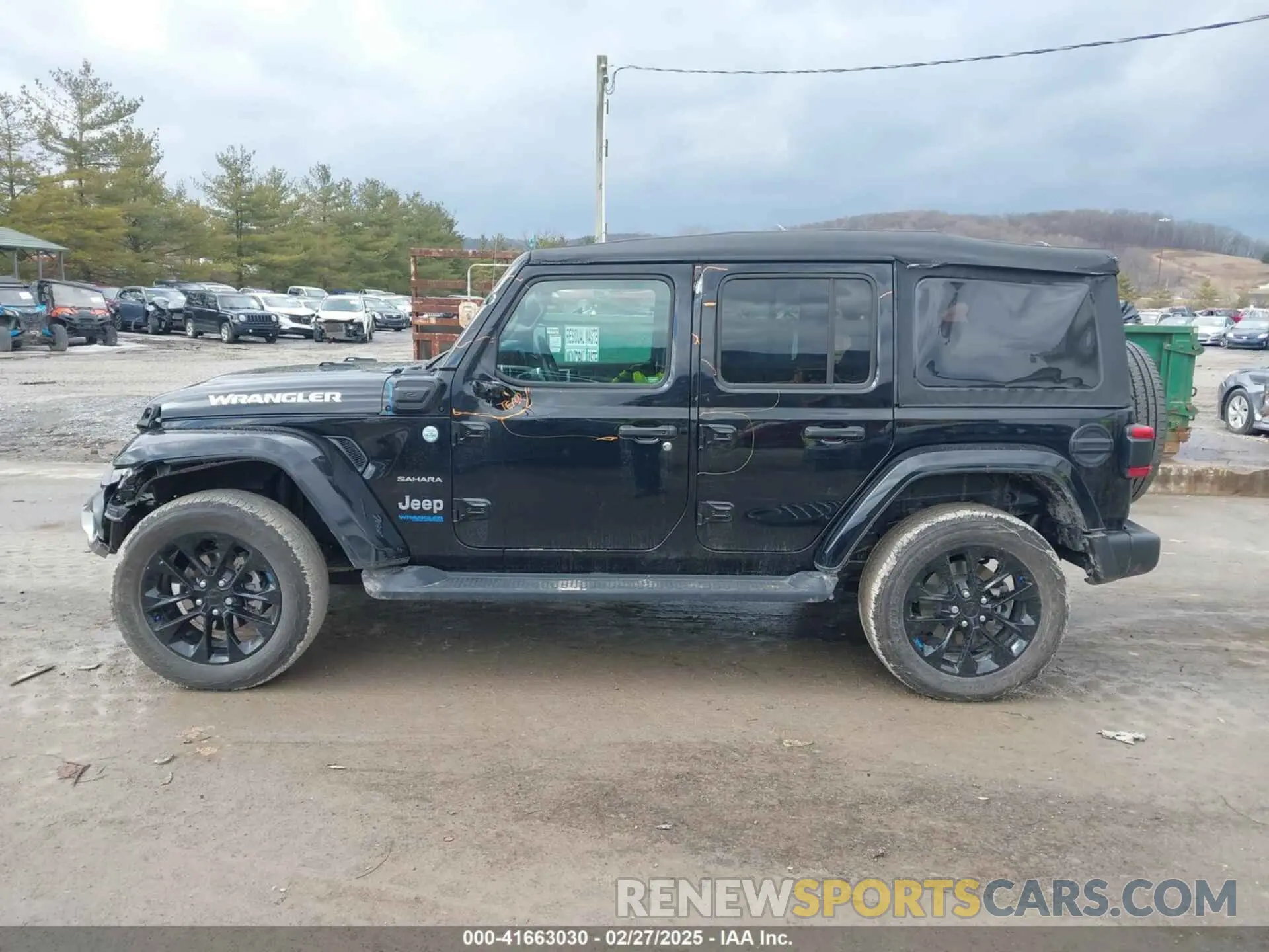 15 fotografías del automóvil dañado 1C4JJXP67NW124016 JEEP WRANGLER 4XE 2022