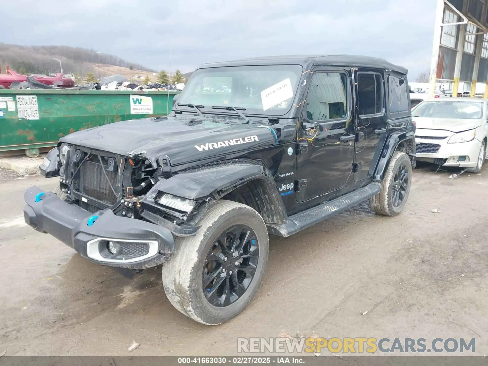 6 fotografías del automóvil dañado 1C4JJXP67NW124016 JEEP WRANGLER 4XE 2022